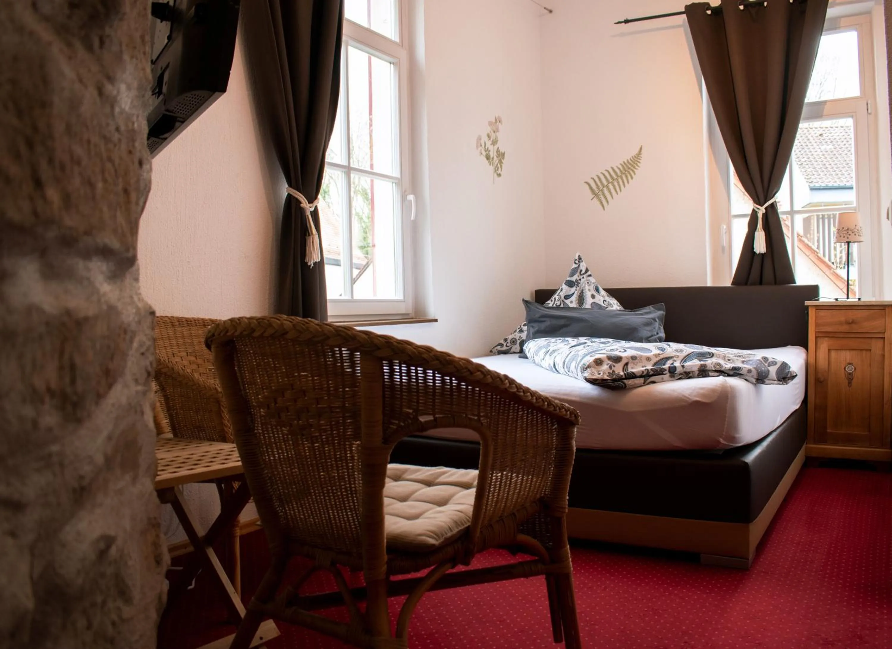 Bed in Hotel Herberge zur Traube