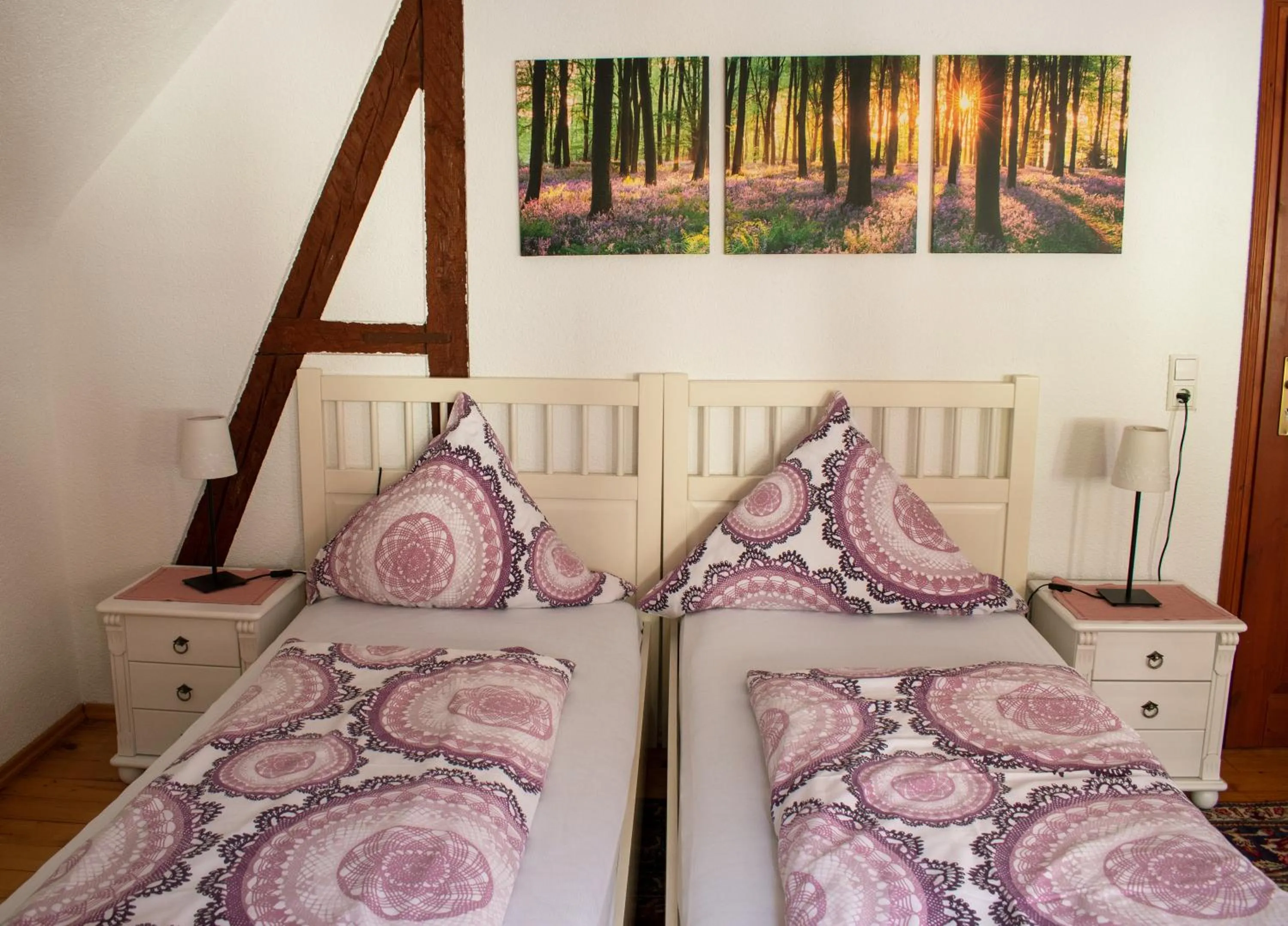 Bed in Hotel Herberge zur Traube