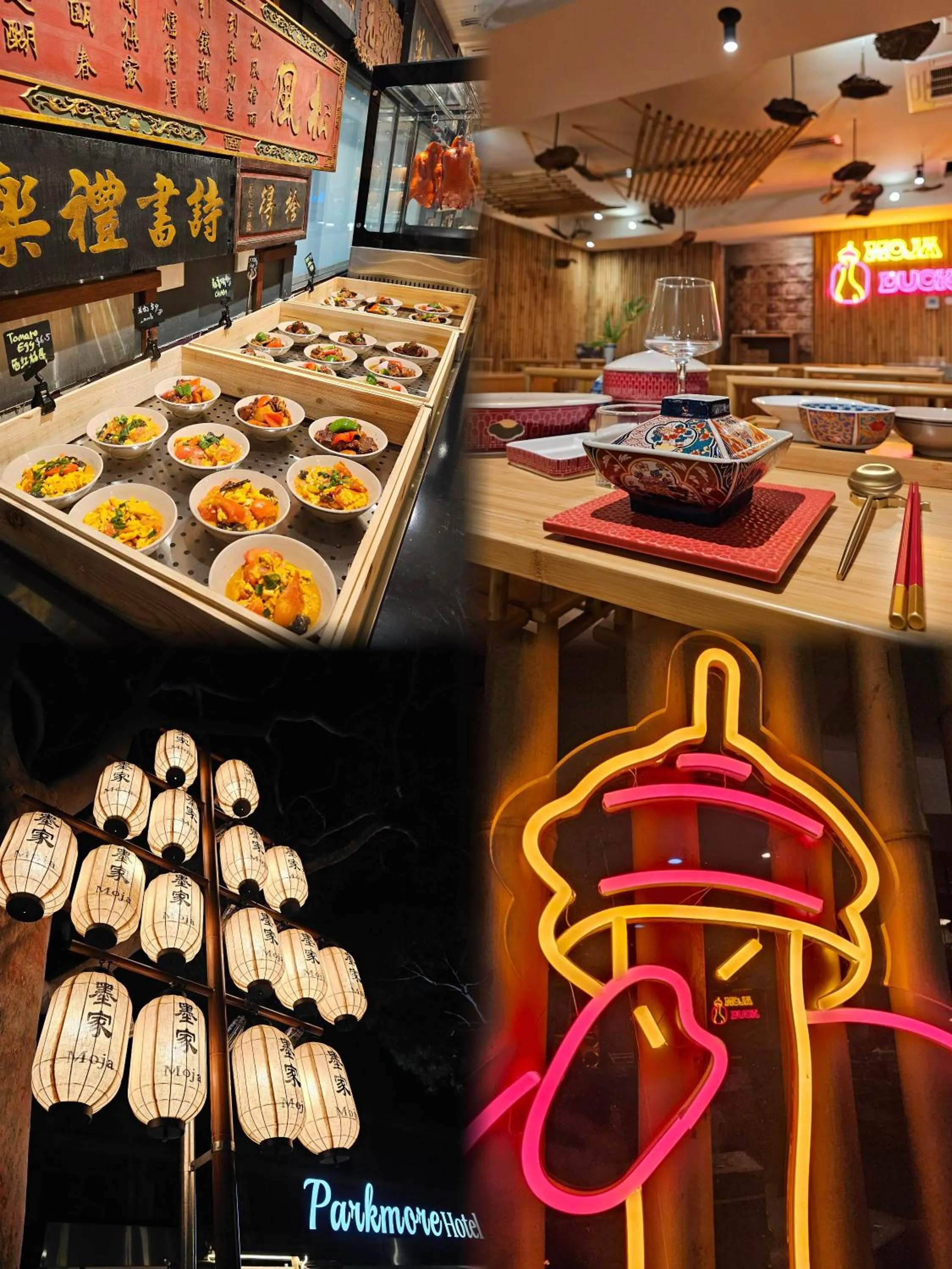 Restaurant/places to eat in The Parkmore Hotel