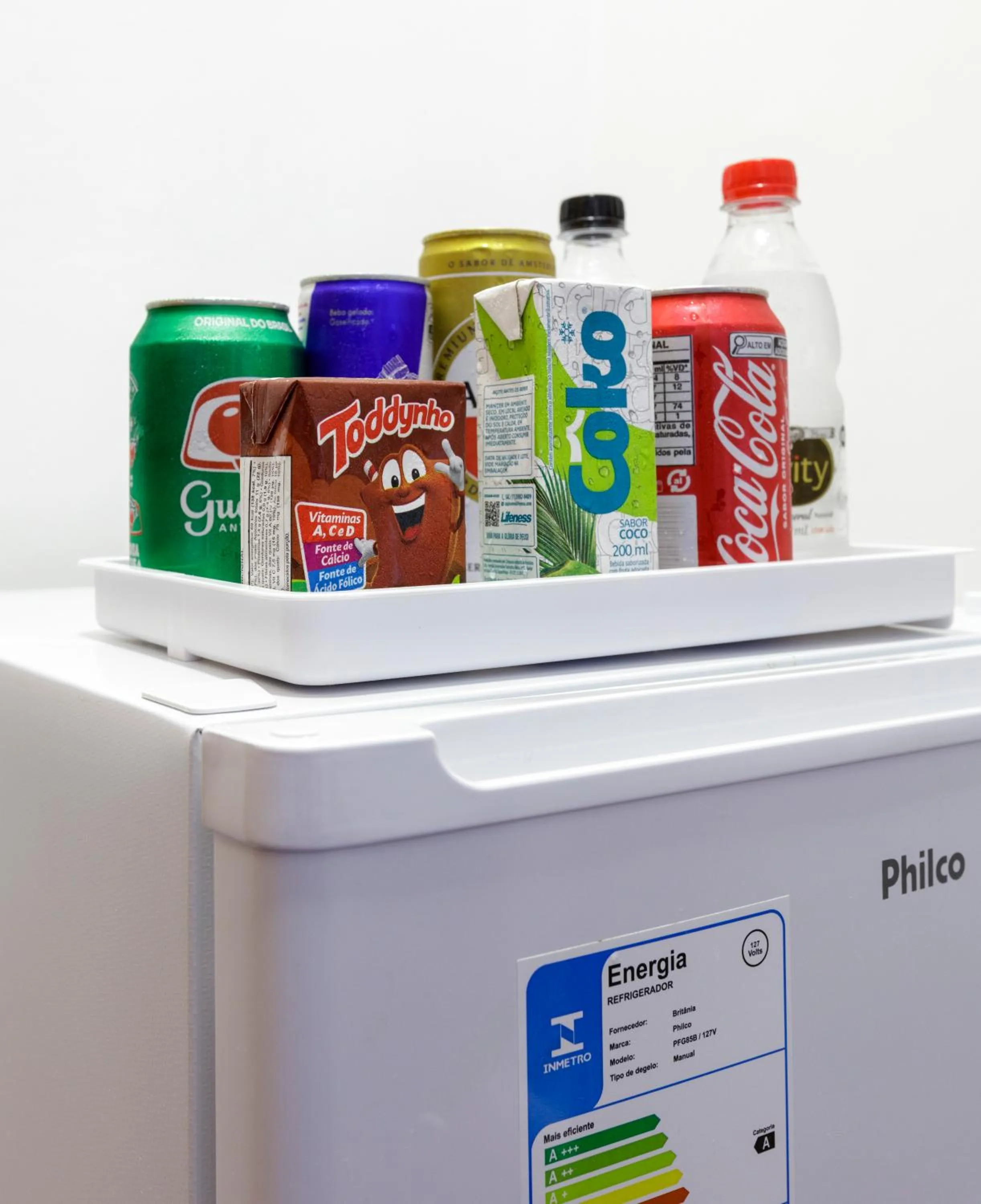 minibar in Cardim Plaza Hotel