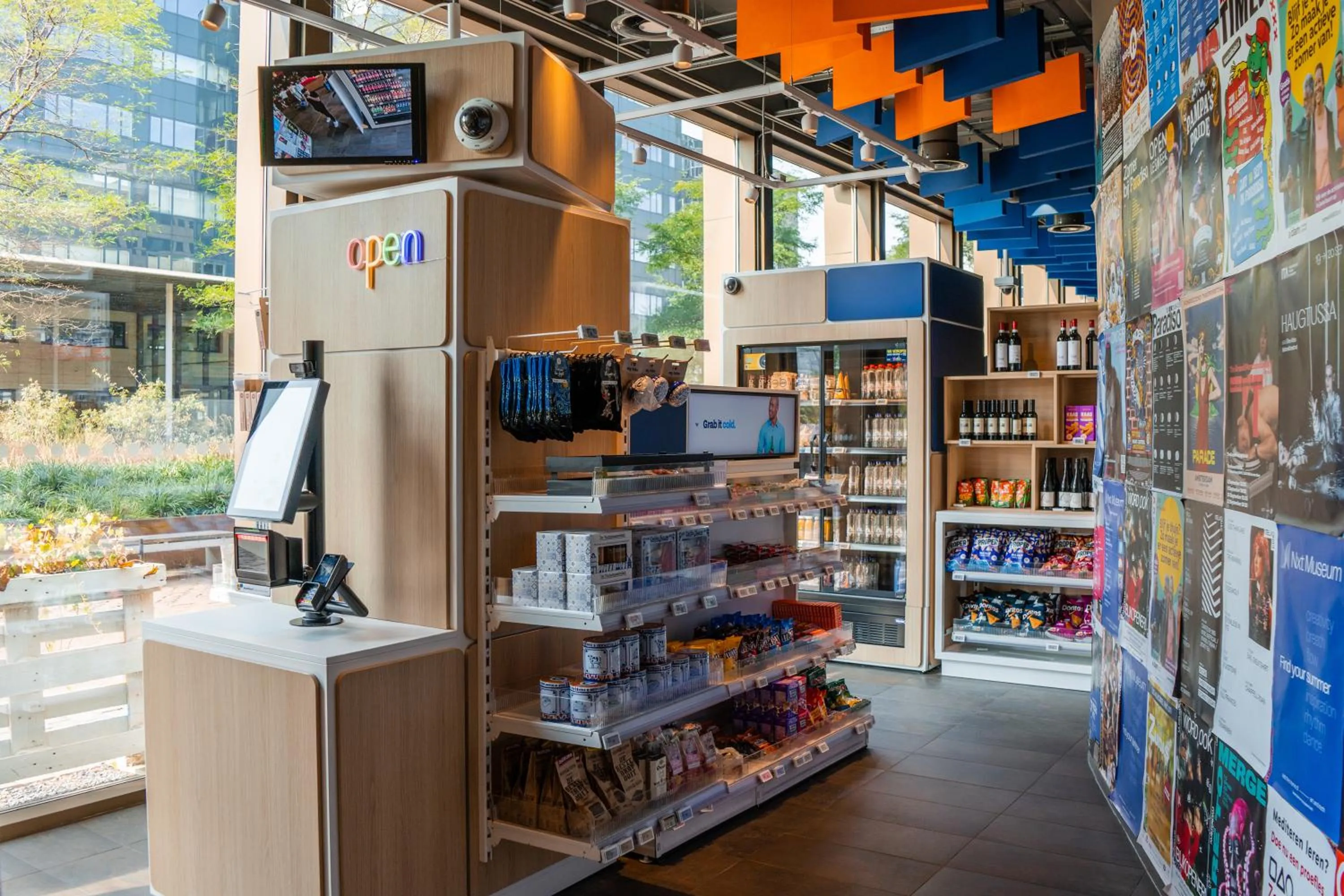 Supermarket/grocery shop in MEININGER Hotel Amsterdam City West