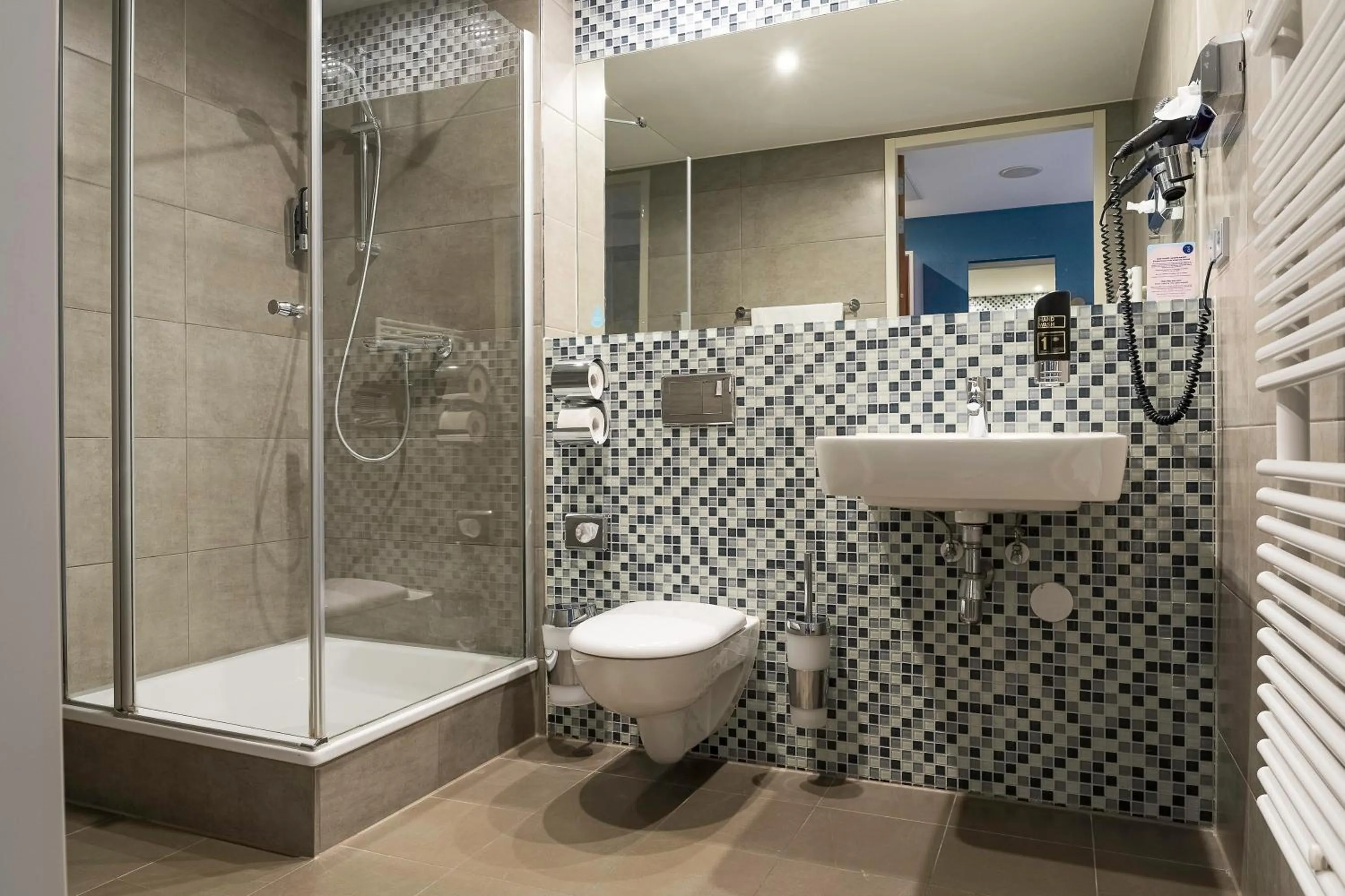 Bathroom in MEININGER Hotel Amsterdam City West