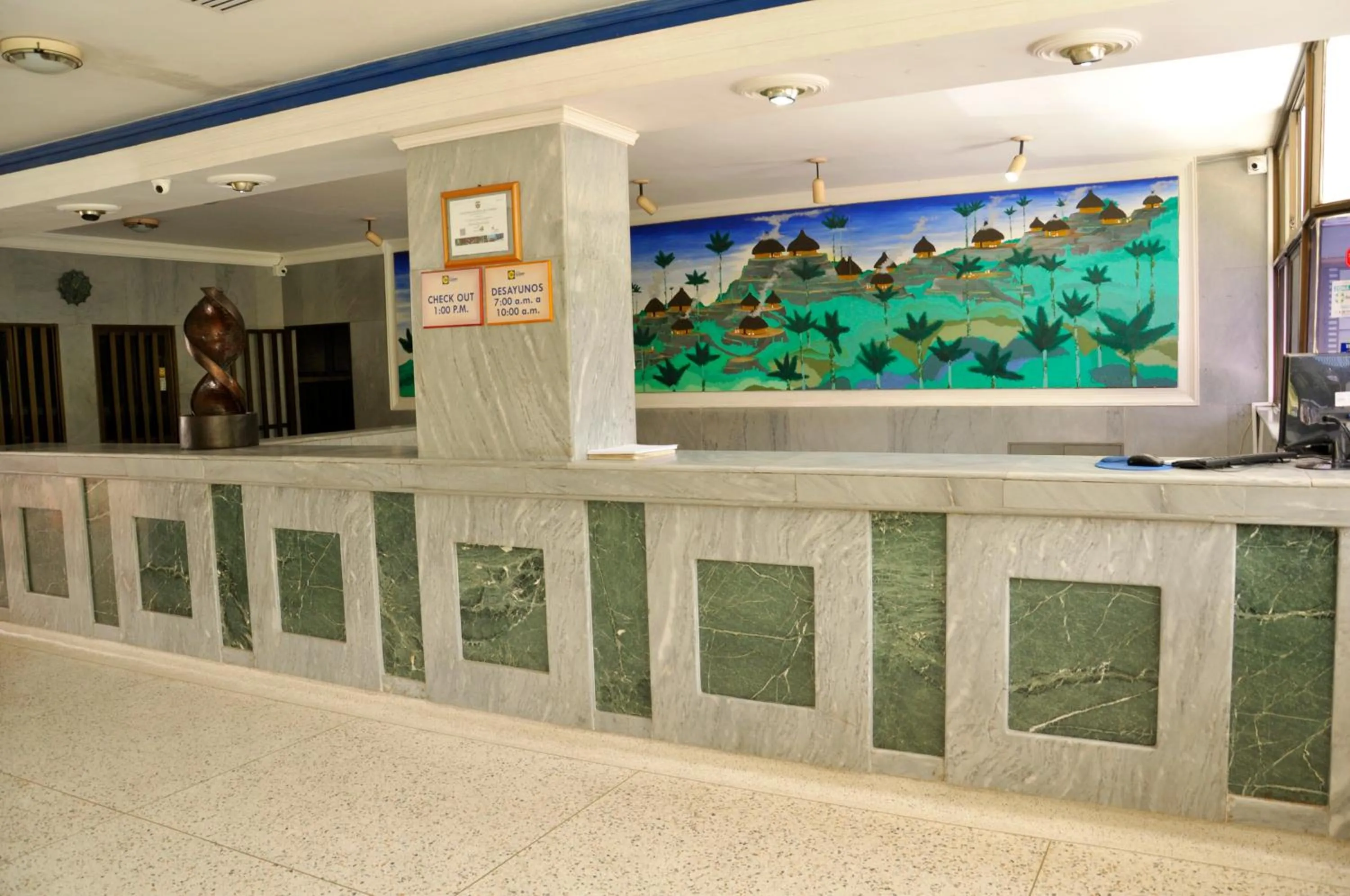 Lobby or reception, Lobby/Reception in Hotel Yuldama Rodadero Inn