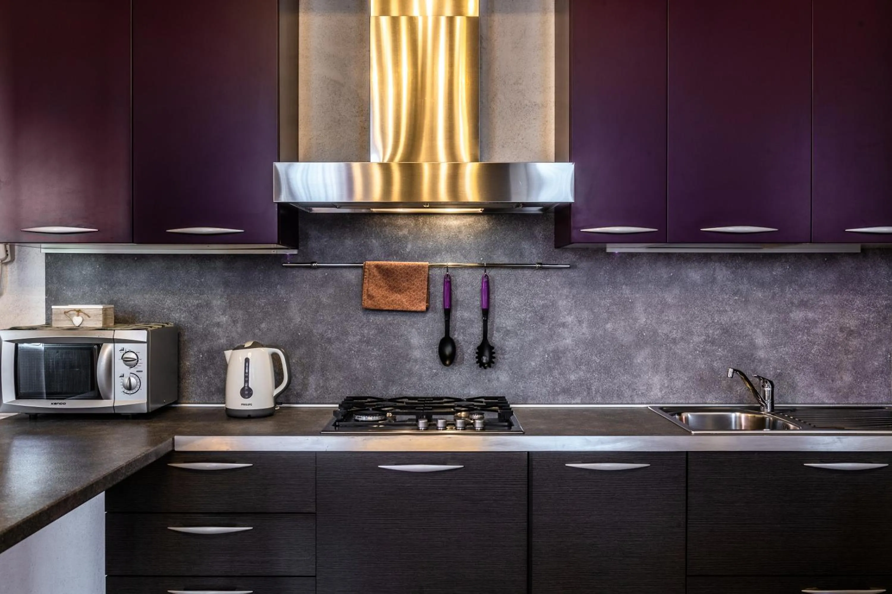 Kitchen or kitchenette in Cà Sant'Angelo