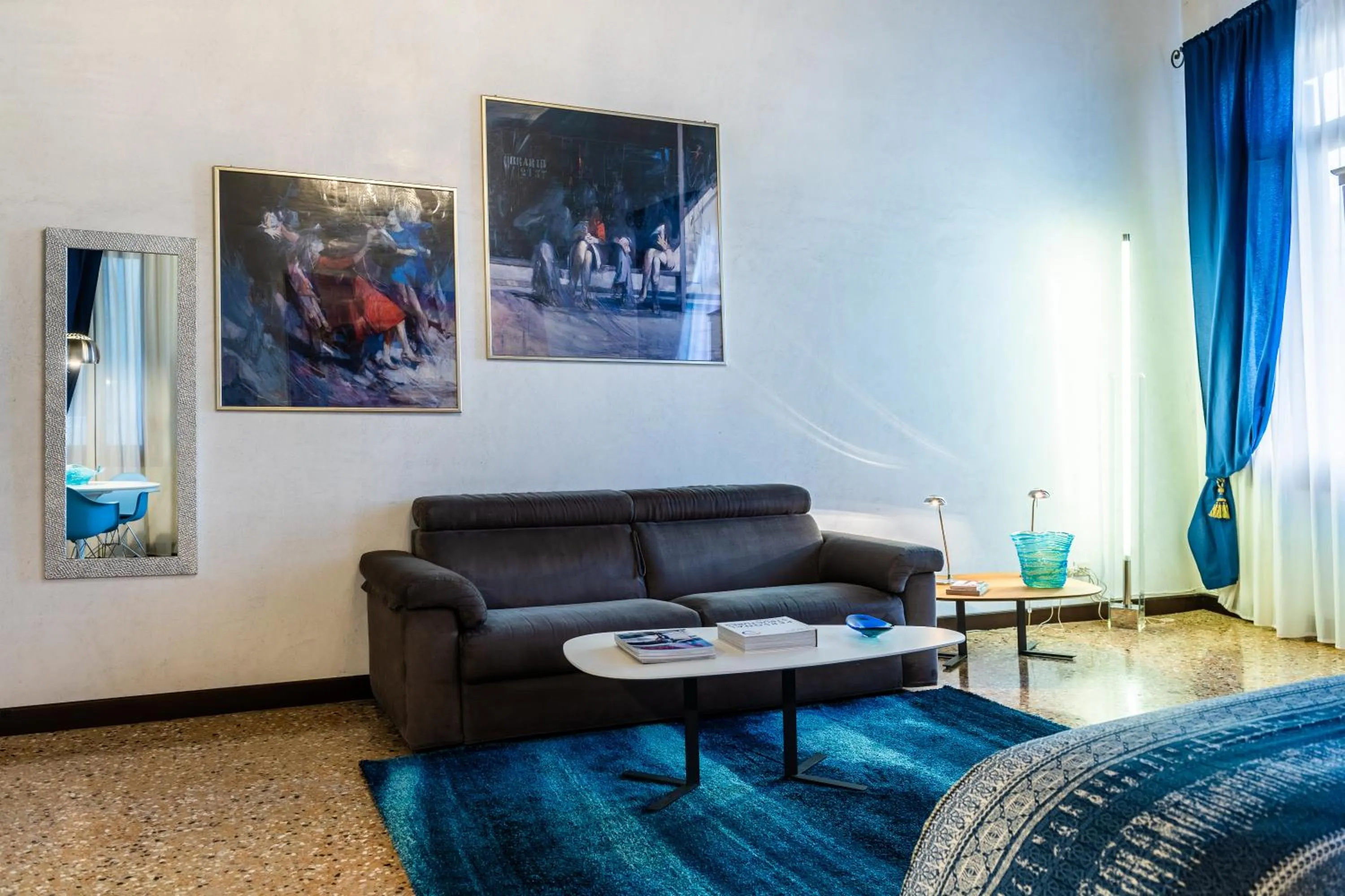 Living room in Cà Sant`Angelo