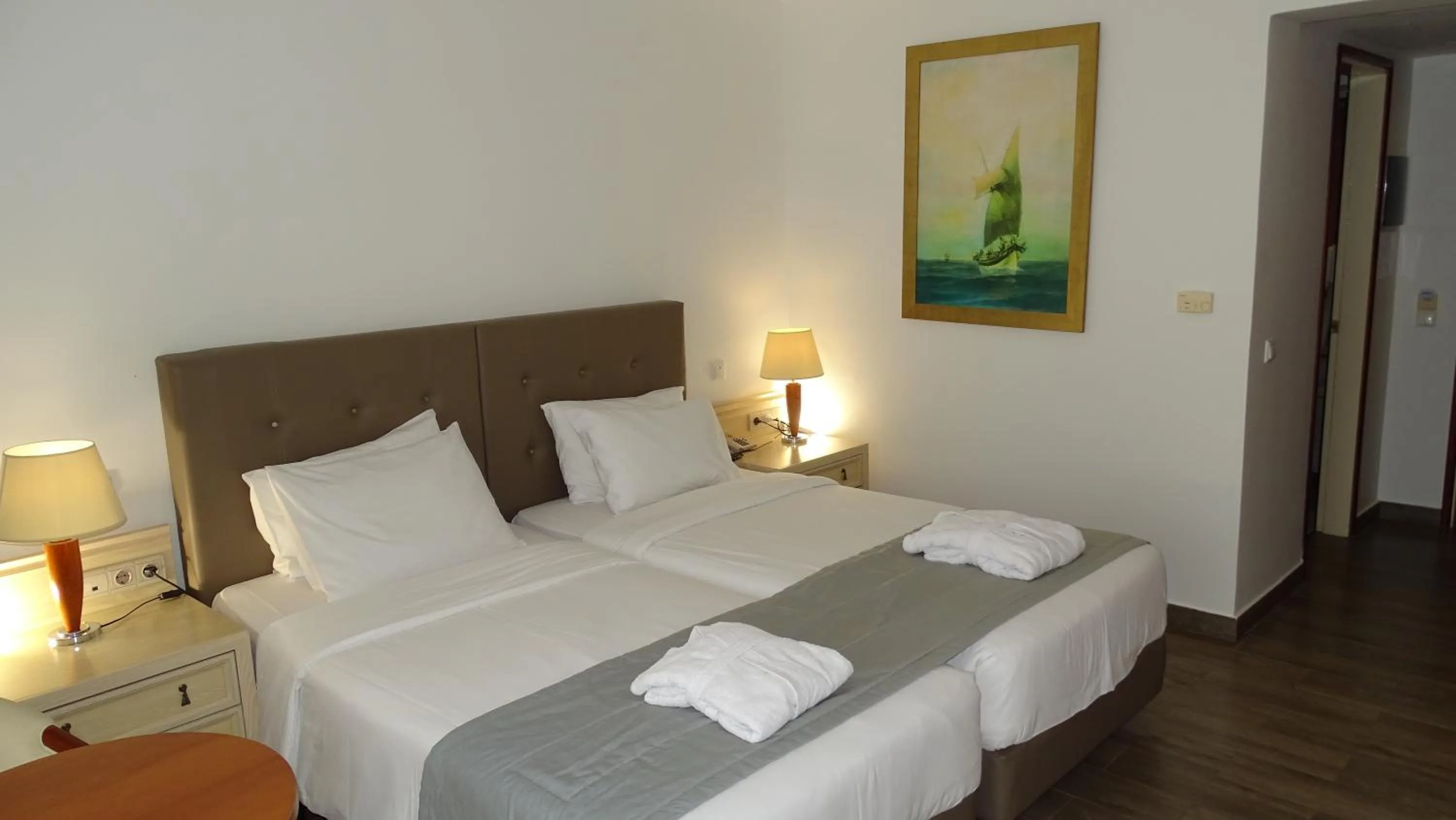 Bed in Kipriotis Panorama Hotel & Suites