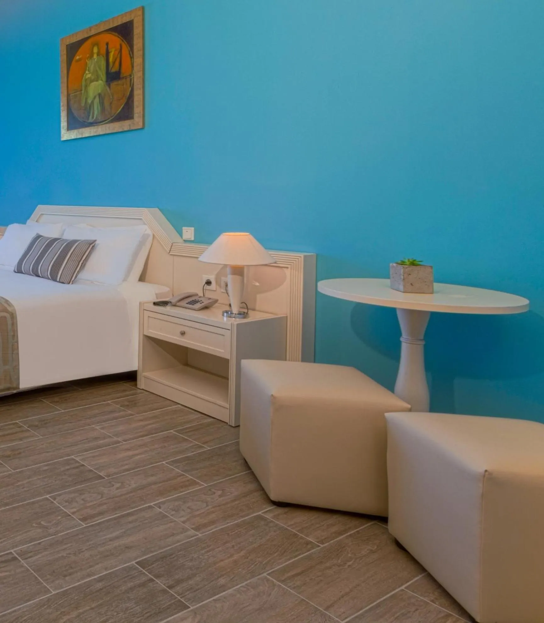 Bed in Kipriotis Panorama Hotel & Suites