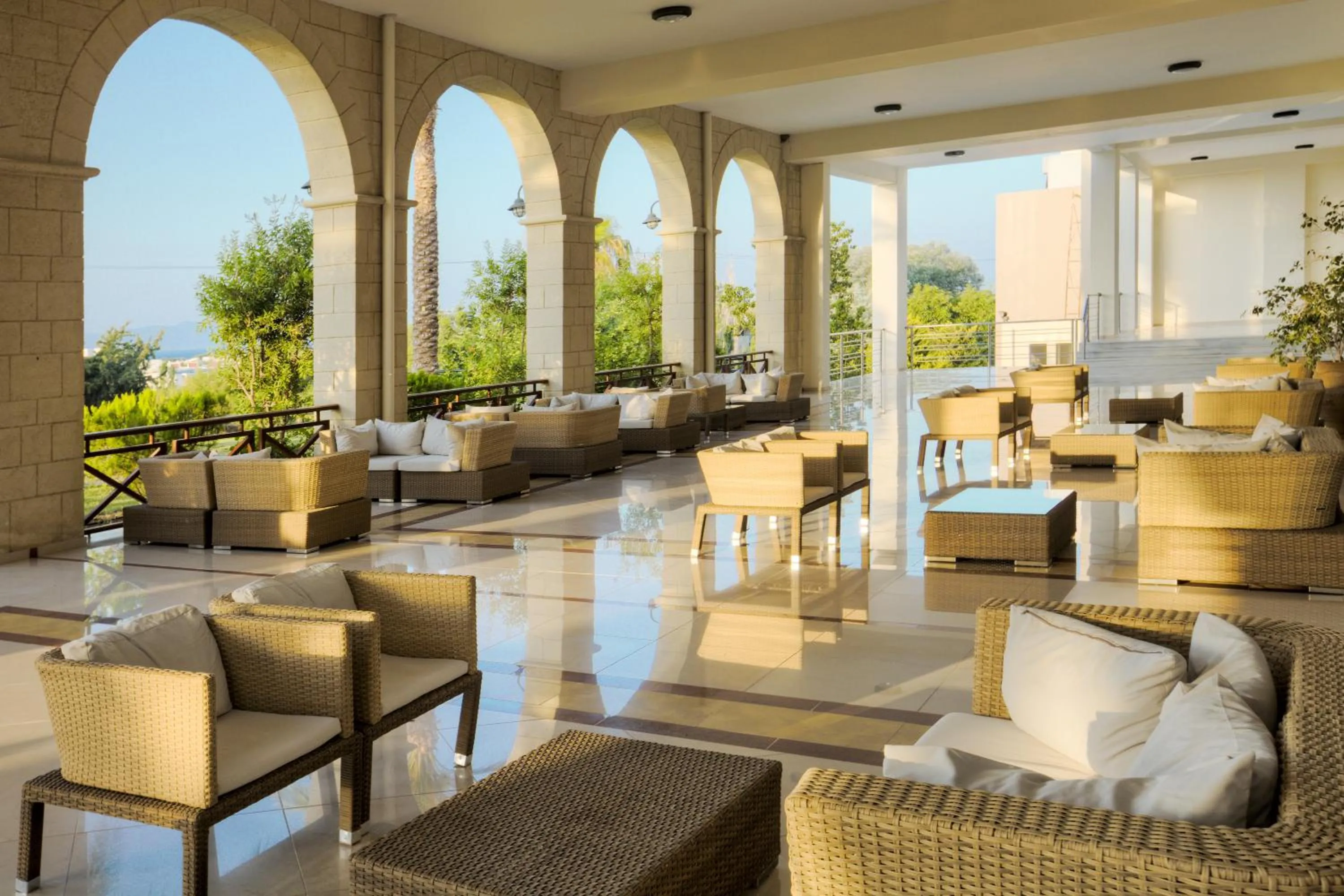Balcony/Terrace in Kipriotis Panorama Hotel & Suites