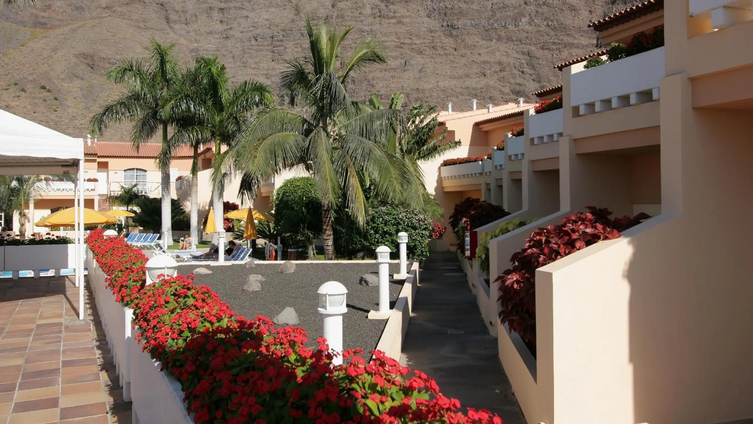 Garden in Apartamentos Jardín del Conde