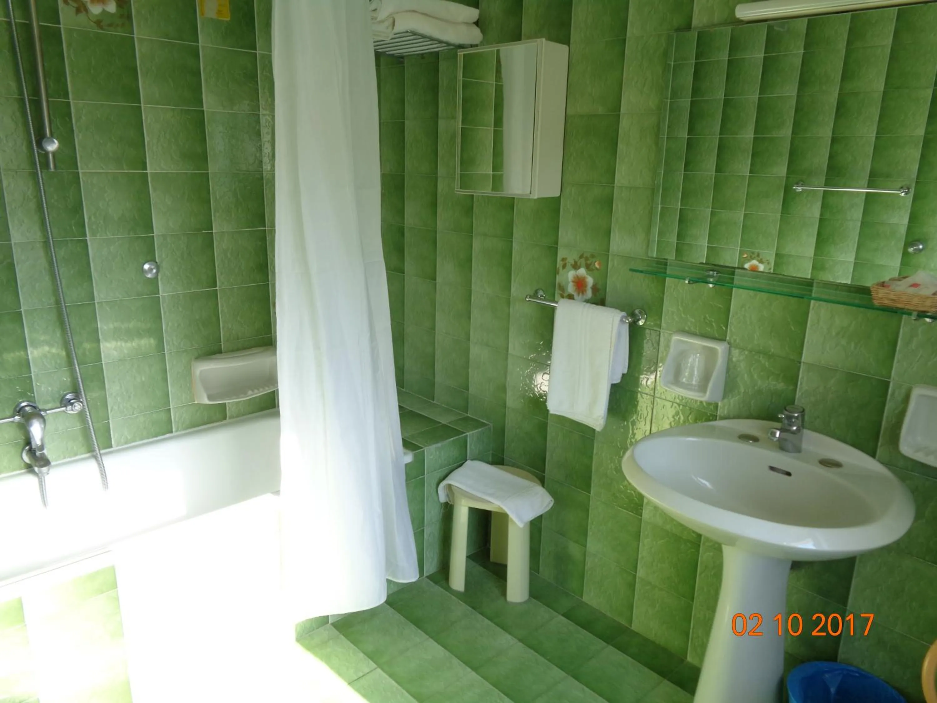 Bathroom in Hotel Ambasciatori Palace