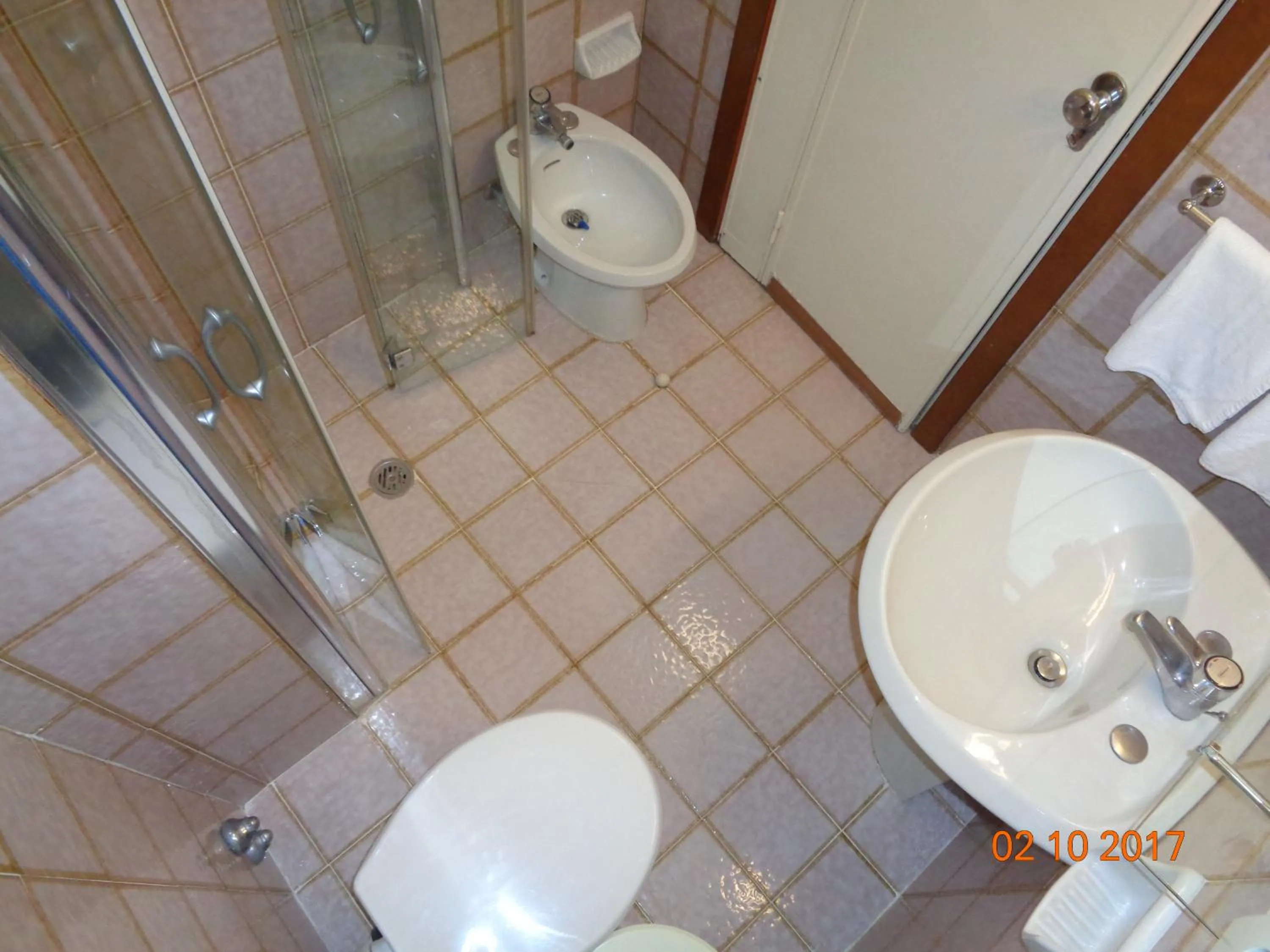 Bathroom in Hotel Ambasciatori Palace