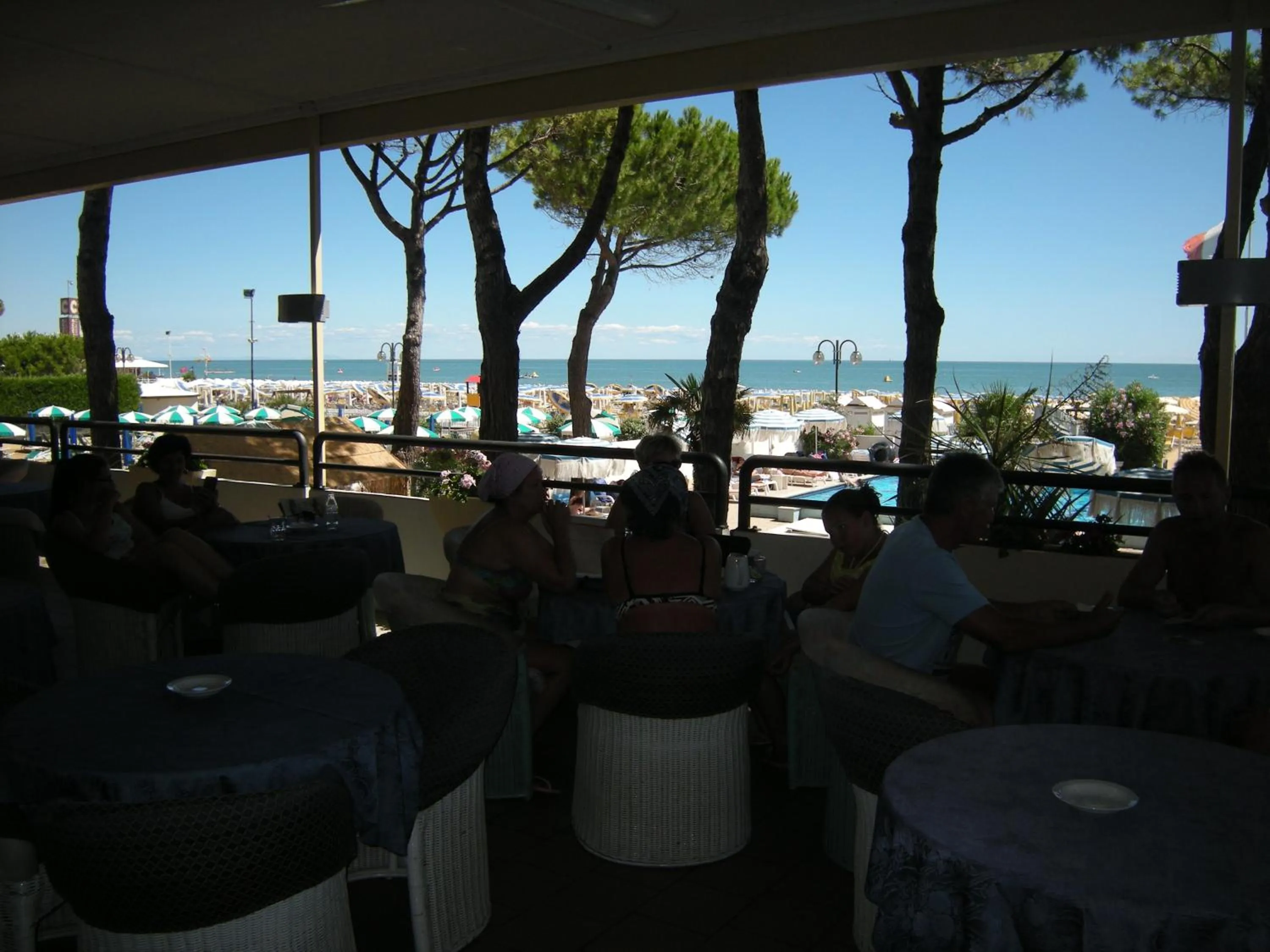 Sea view in Hotel Ambasciatori Palace