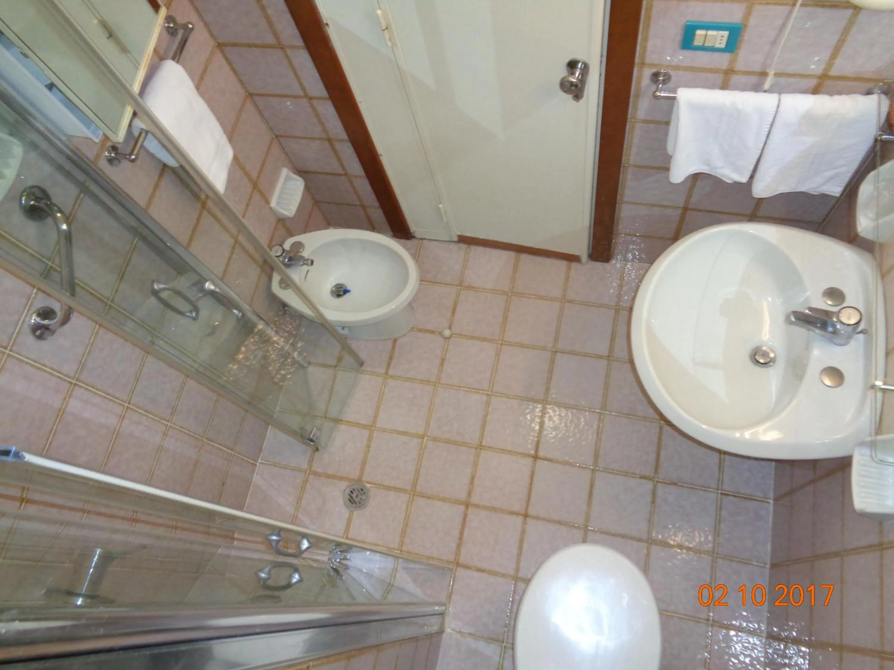 Bathroom in Hotel Ambasciatori Palace