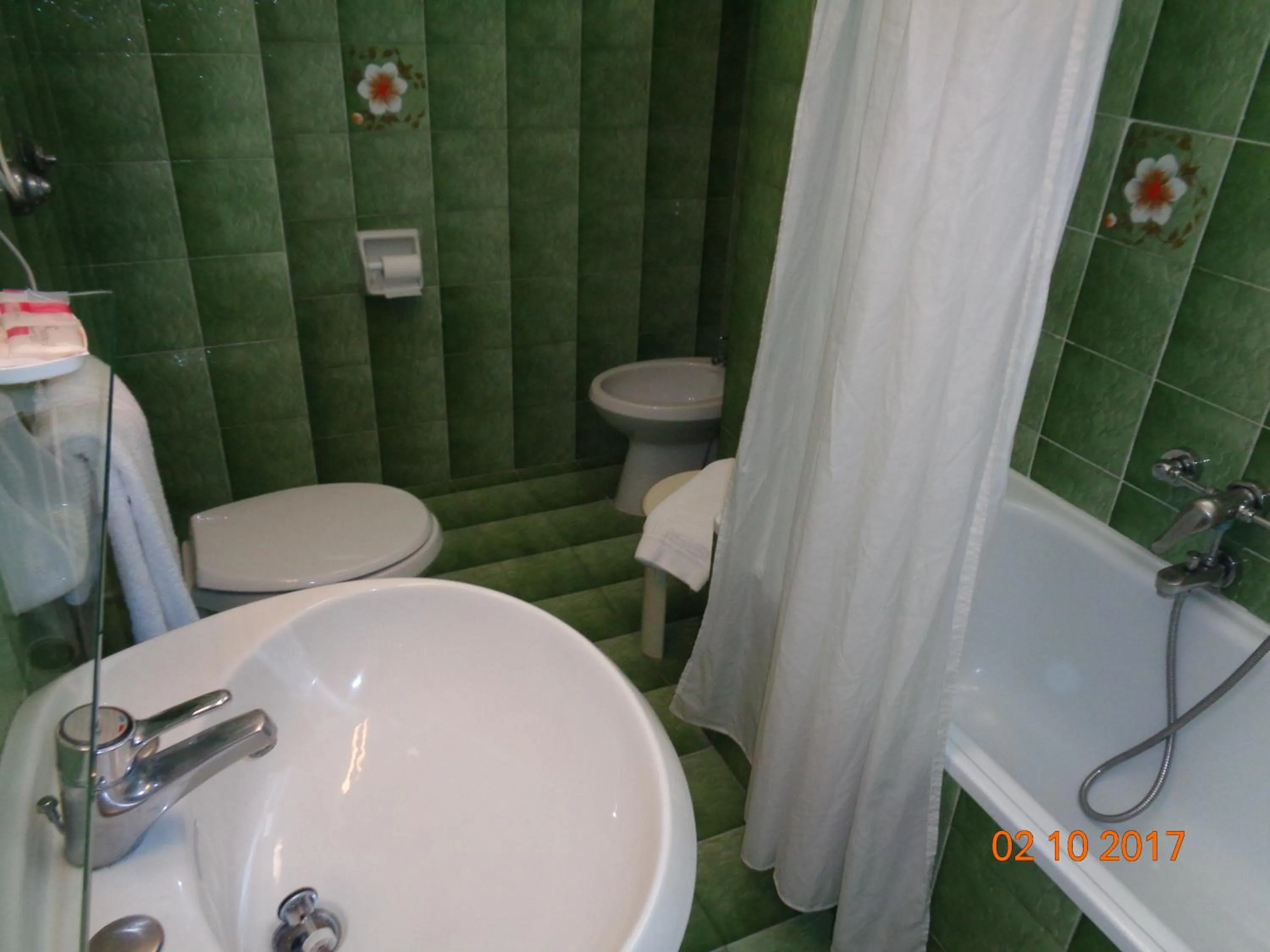 Bathroom in Hotel Ambasciatori Palace