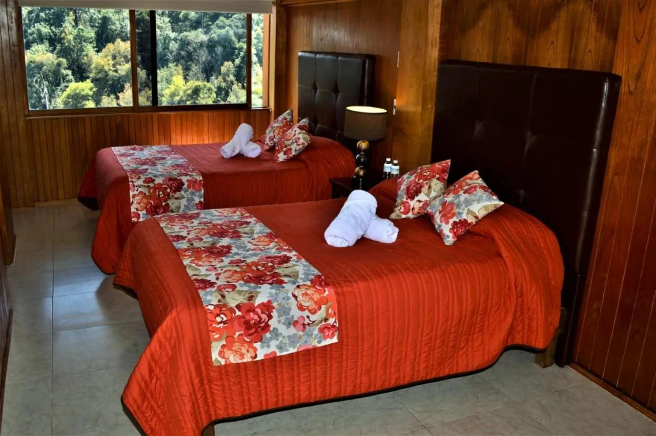 Bed in Hotel "La Cabaña de Don Adolfo"