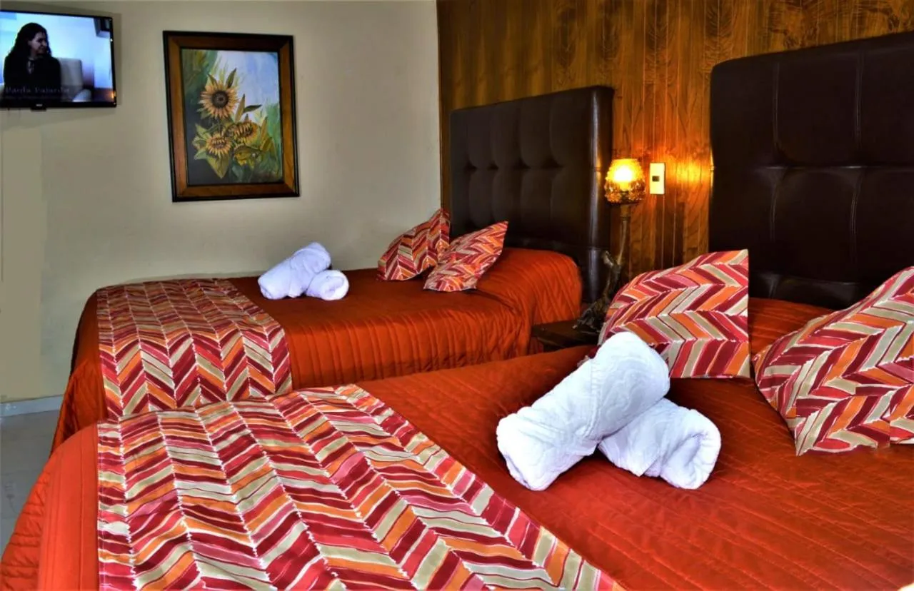 Bed in Hotel "La Cabaña de Don Adolfo"