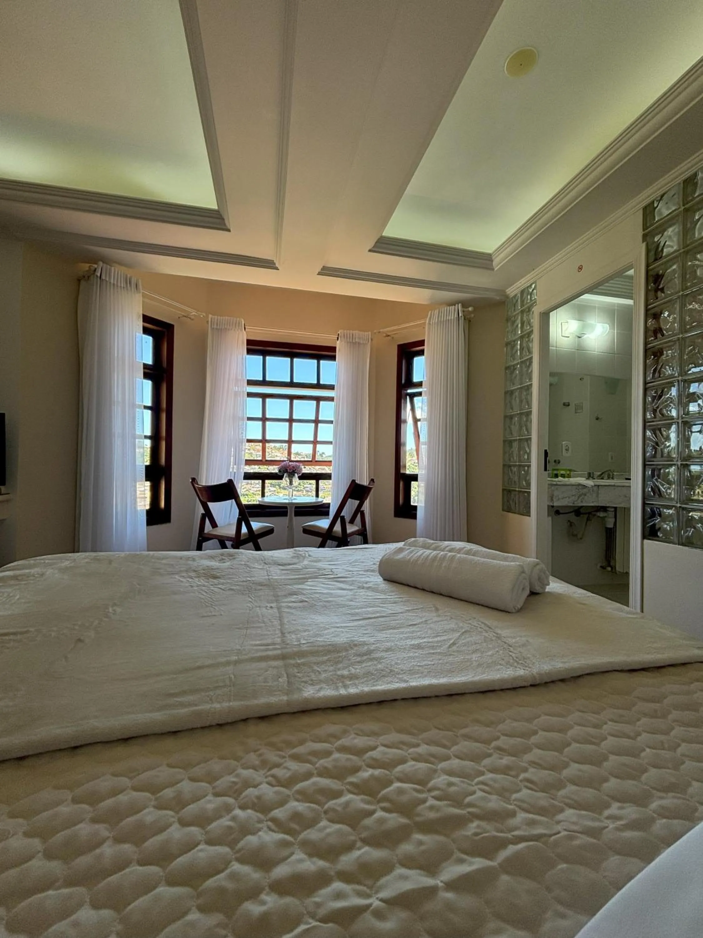 Bed in Pousada Portal das Cerejeiras - Be Happy Group