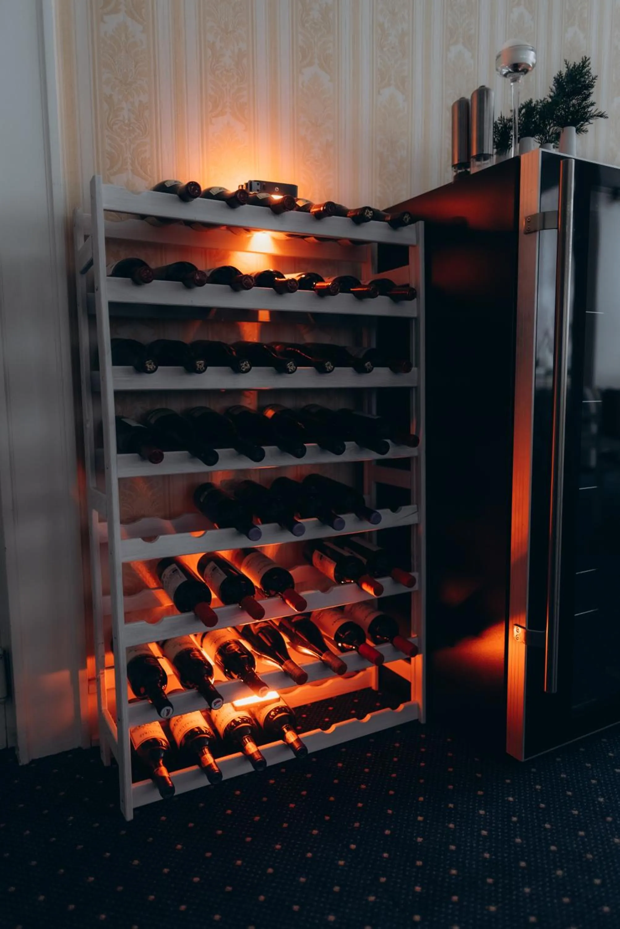 Alcoholic drinks, Bed in Parkhotel Golf Marianske Lazne