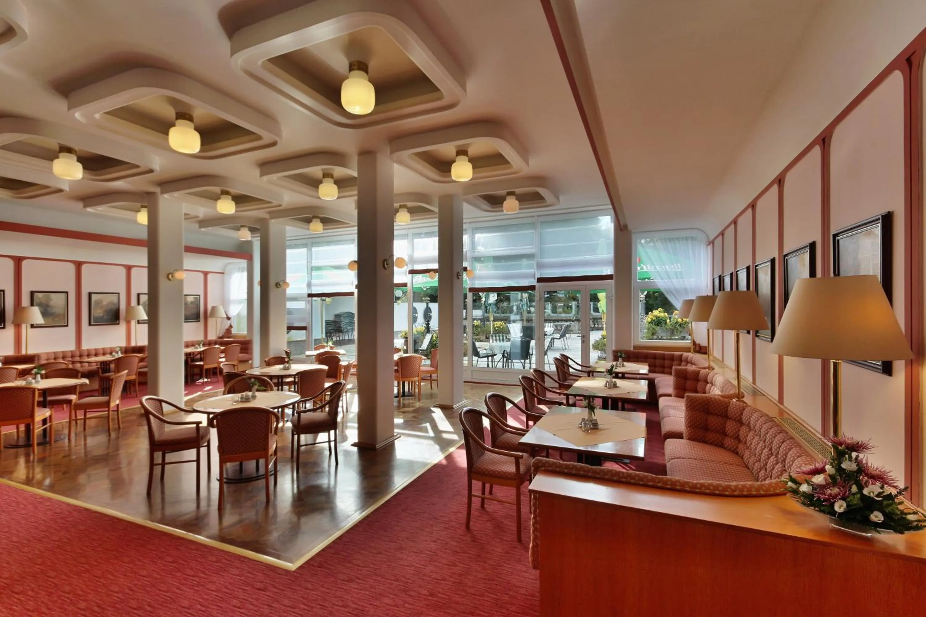 Restaurant/places to eat in Parkhotel Golf Marianske Lazne