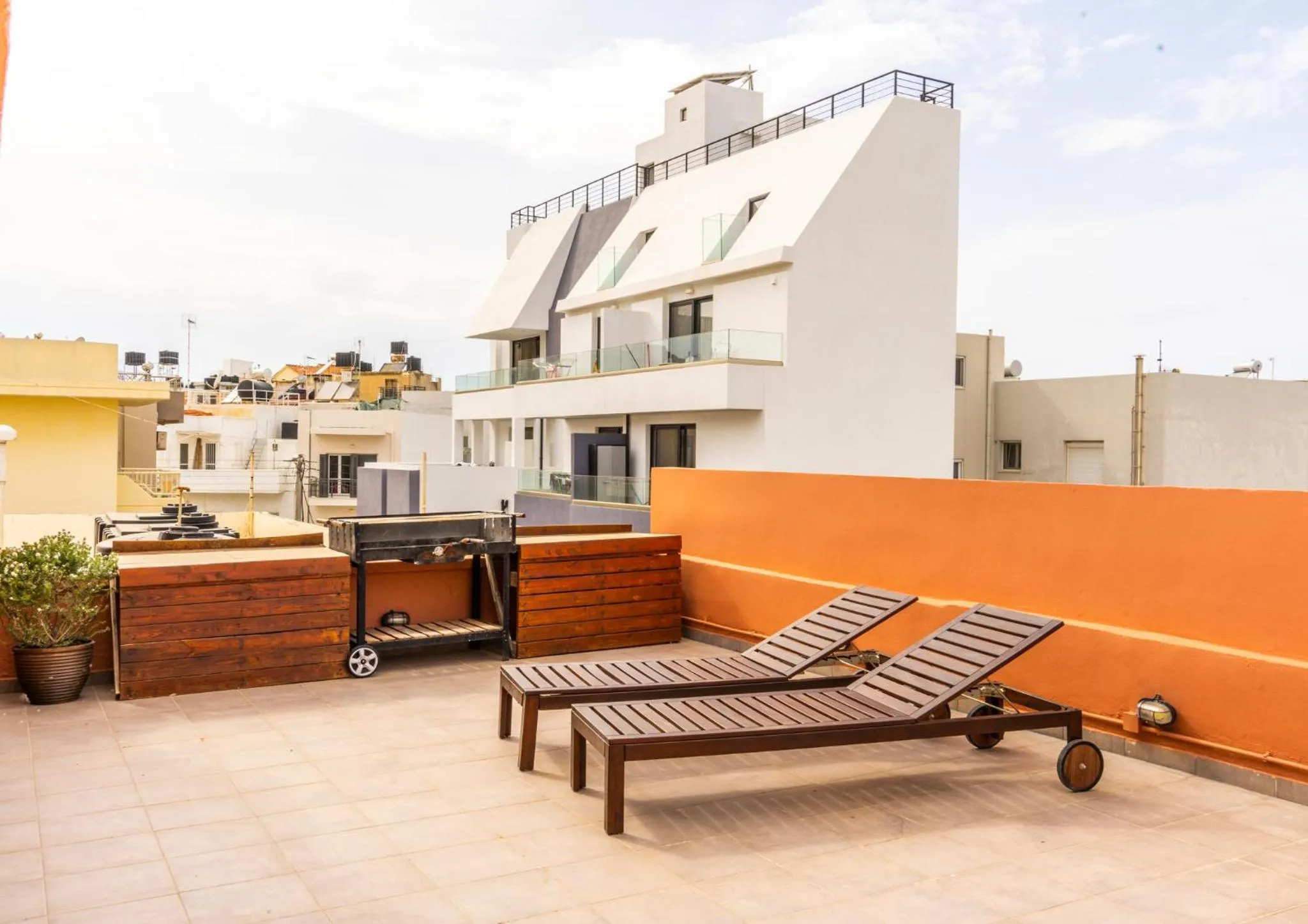 Patio in Intra Muros Hostel