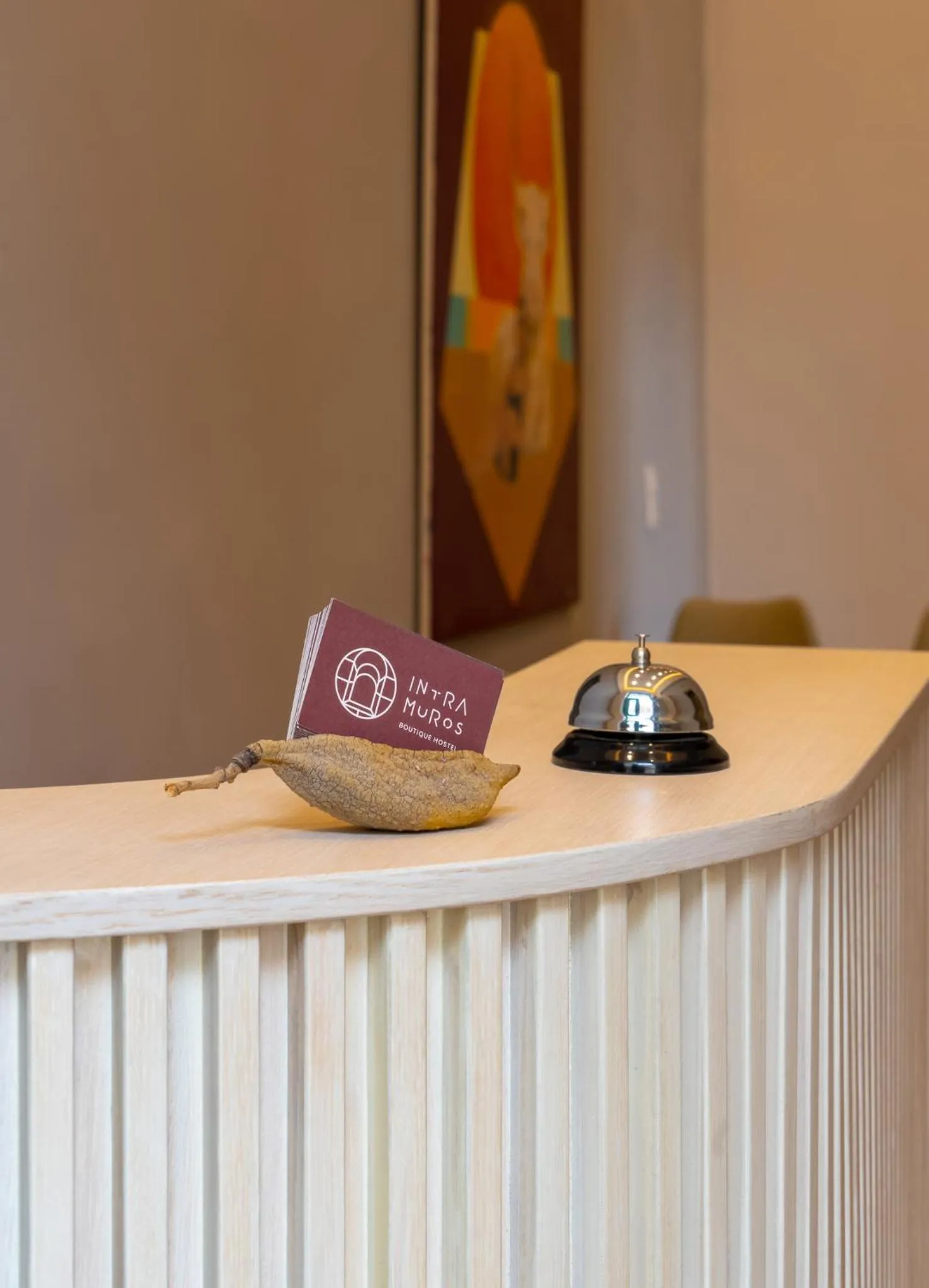 Lobby or reception in Intra Muros Hostel