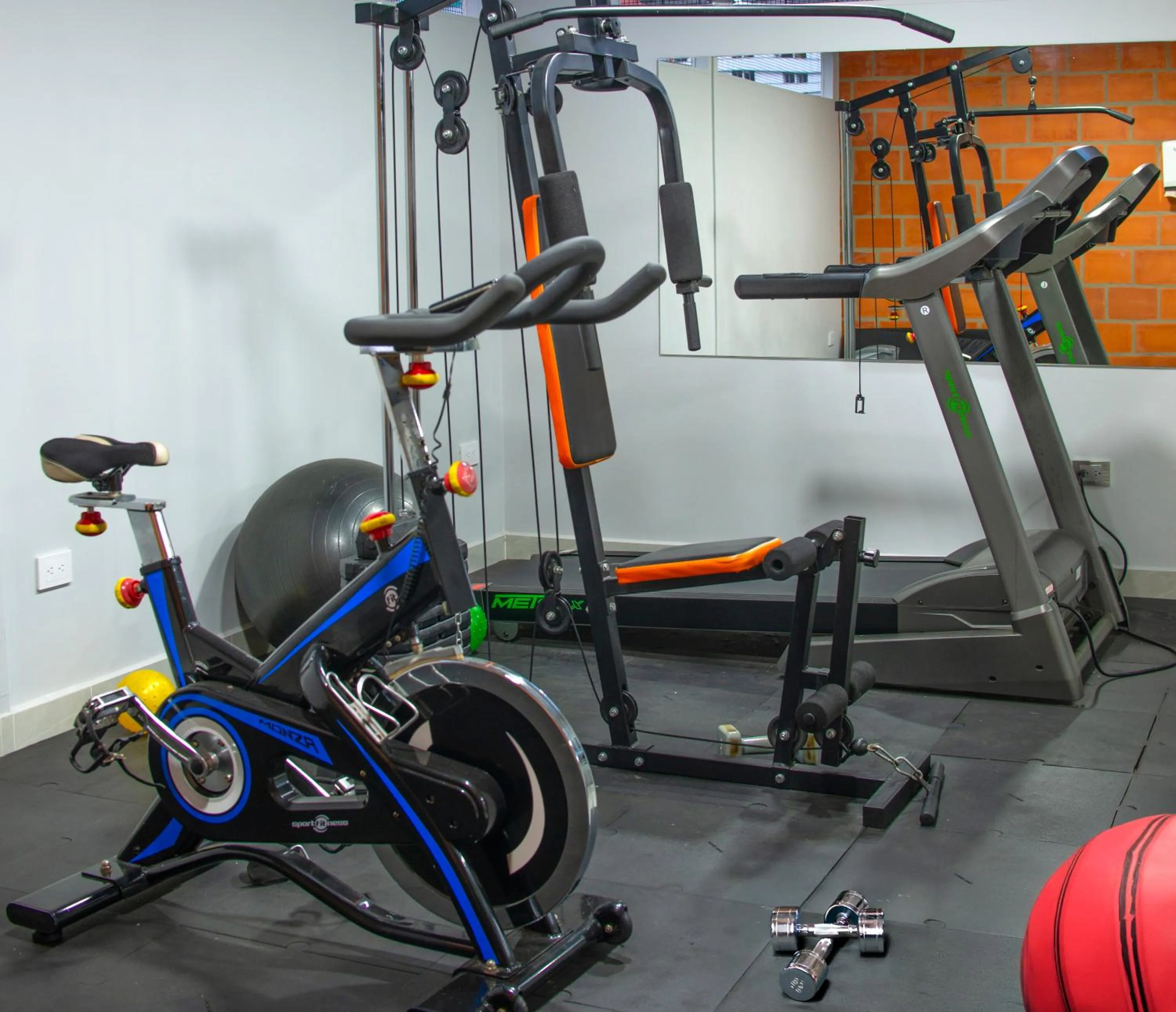 Fitness centre/facilities in Cabecera Country Hotel