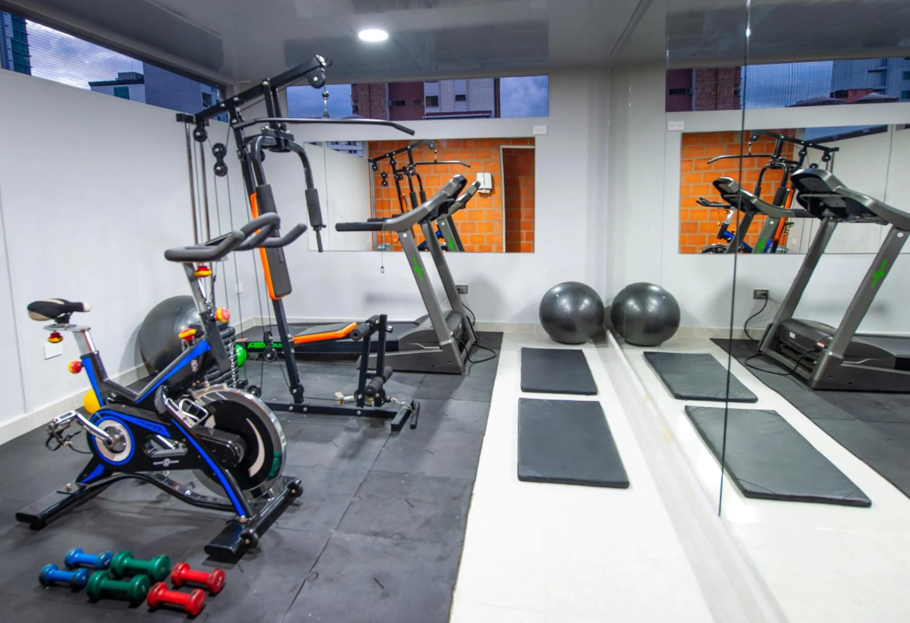 Fitness centre/facilities in Cabecera Country Hotel
