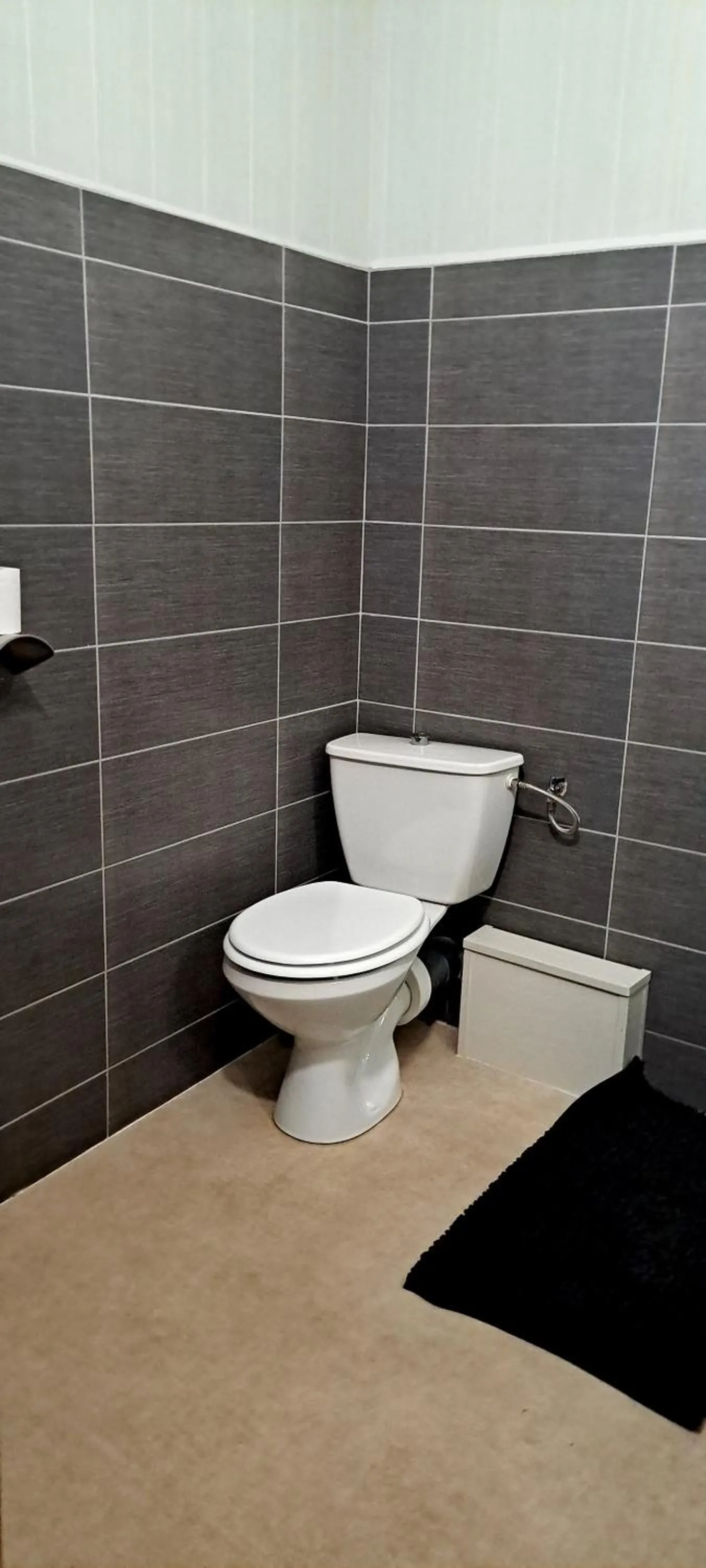 Toilet in Hôtel Restaurant Les Alizes Loriol Le Pouzin