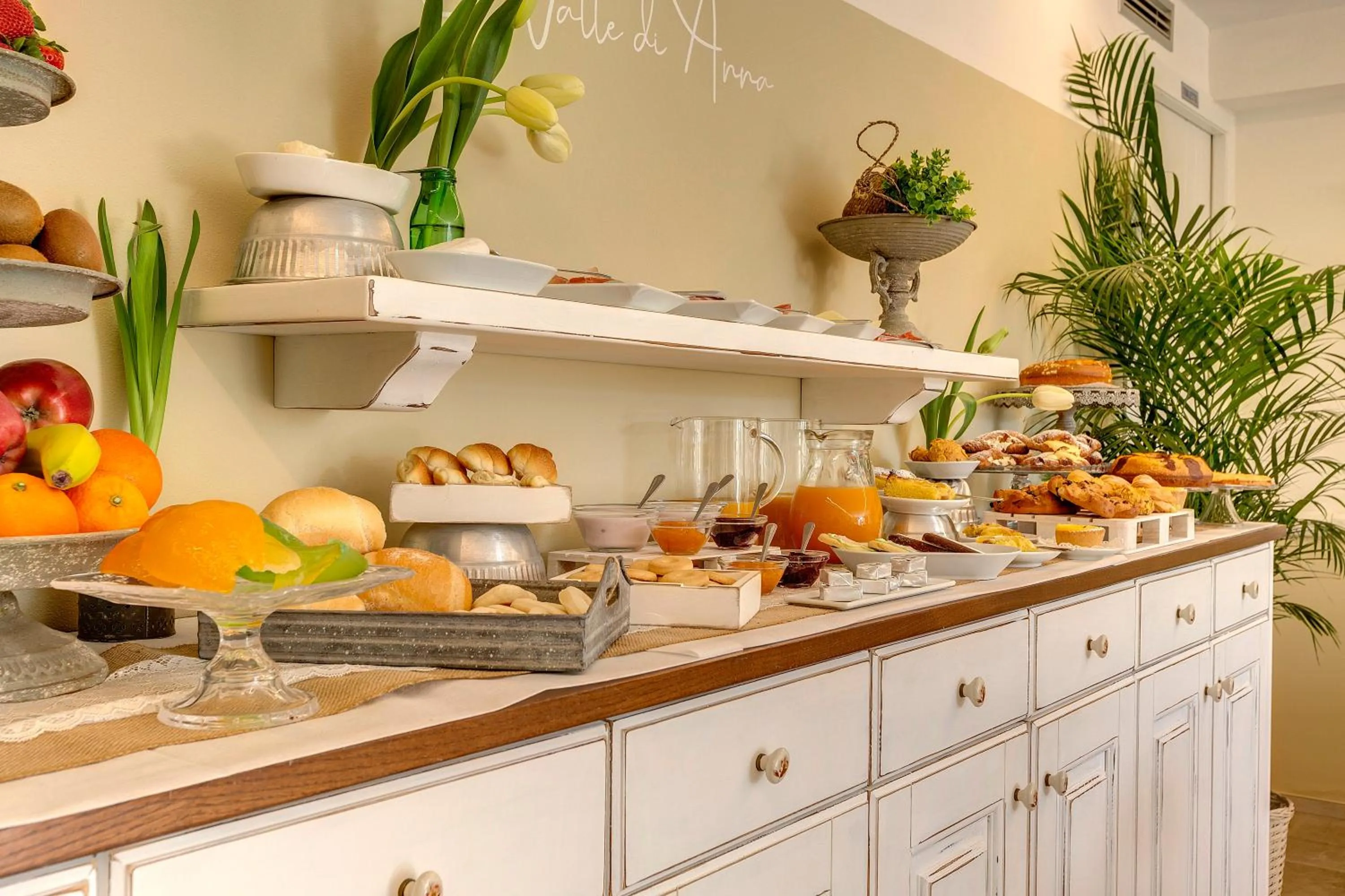 Food and drinks in La Valle di Anna