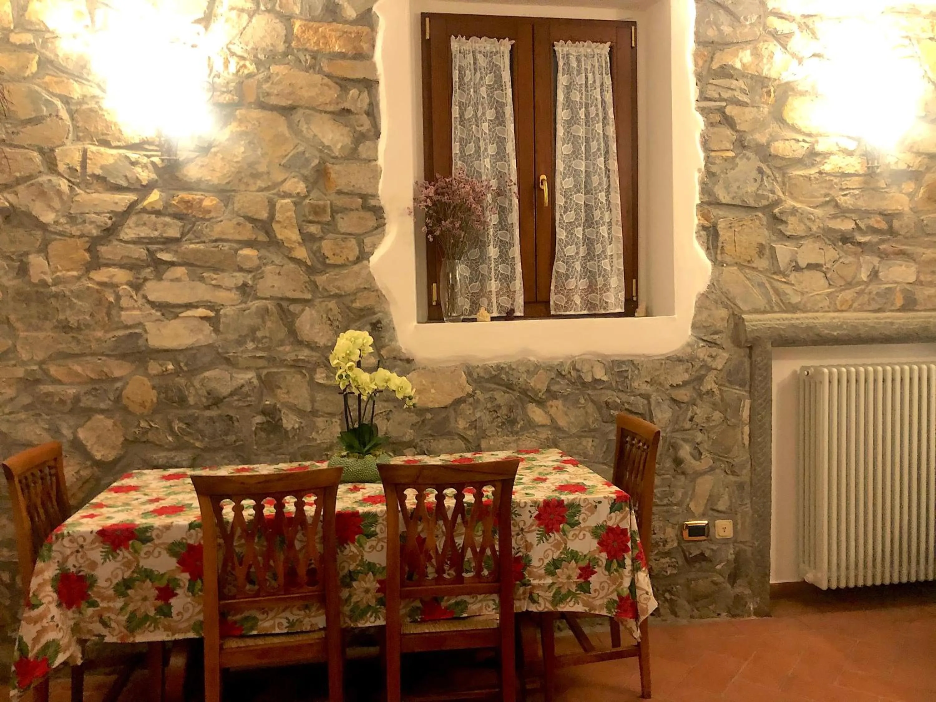 Living room in La Valle di Anna