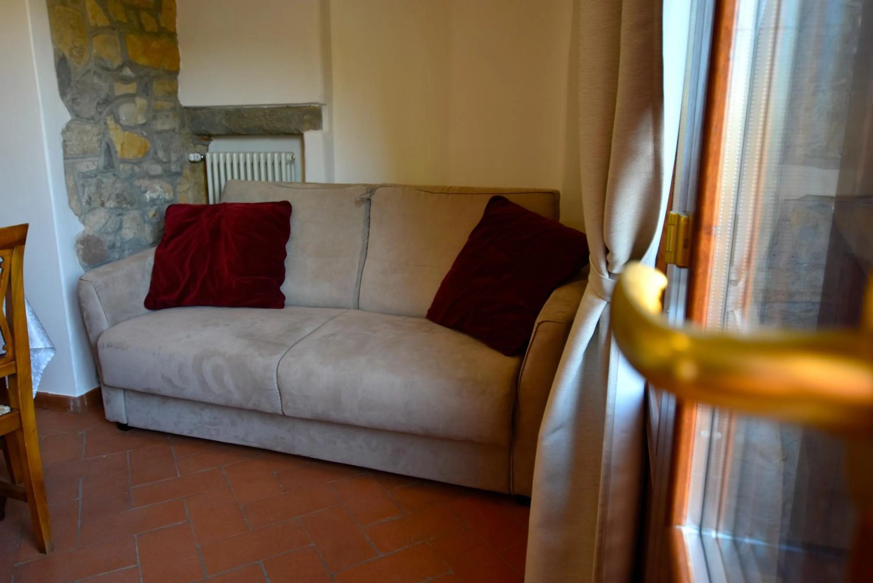 Living room in La Valle di Anna