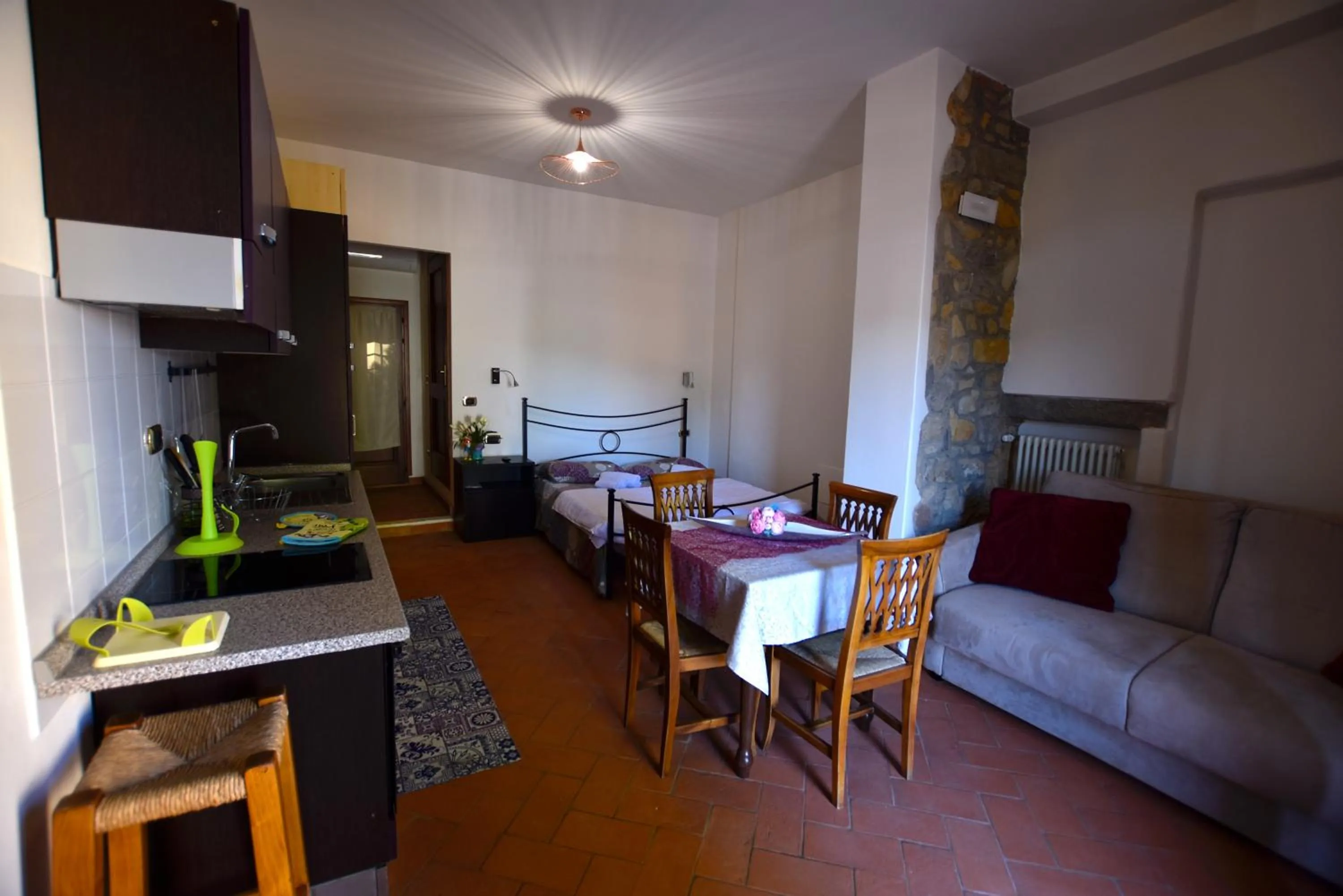 Living room in La Valle di Anna