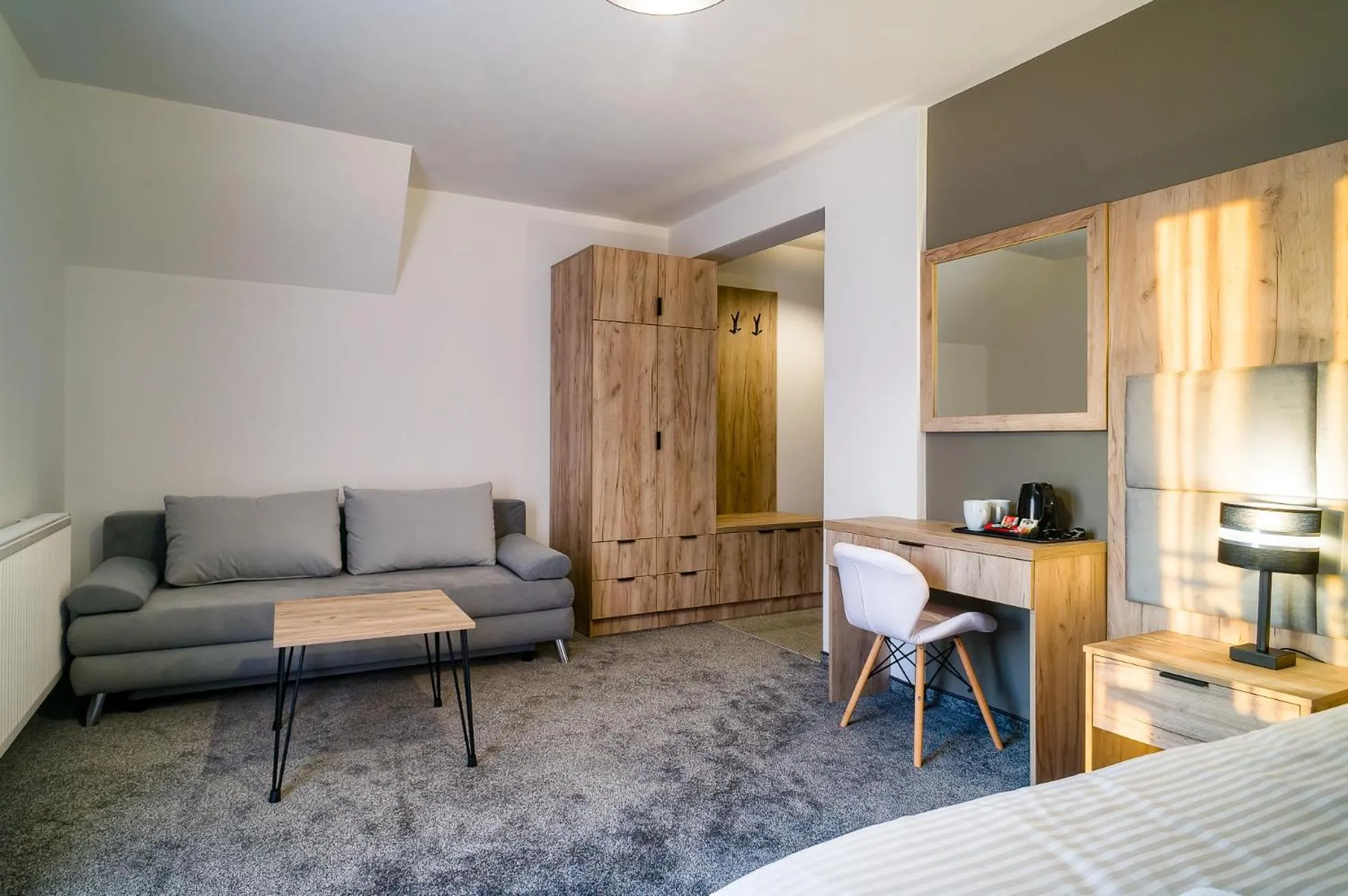 Photo of the whole room, Bed in Willa Na Skarpie