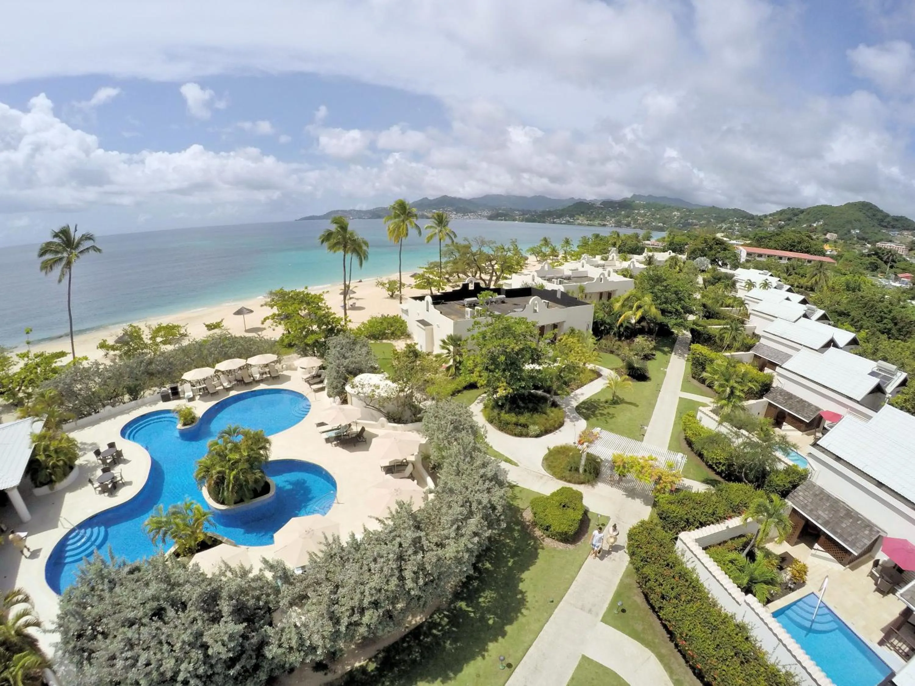 Bird's eye view in Spice Island Beach Resort
