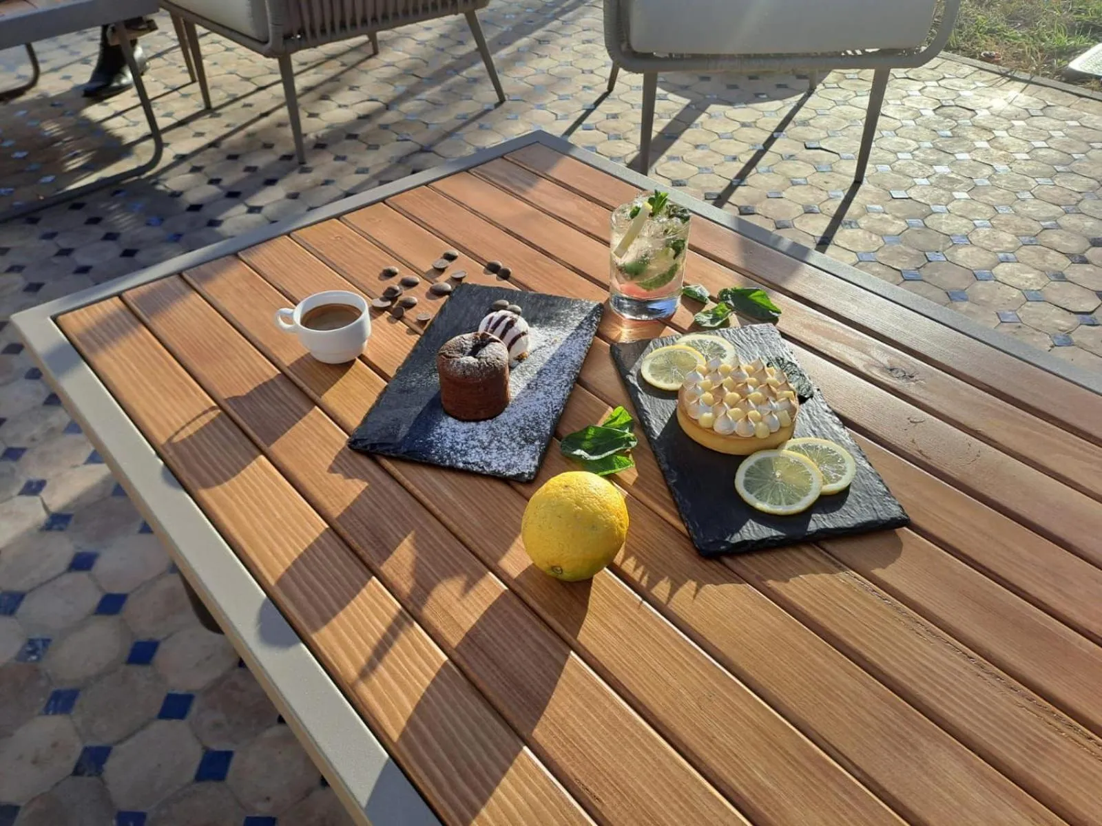 Patio in MIA Urban Detroit Tanger