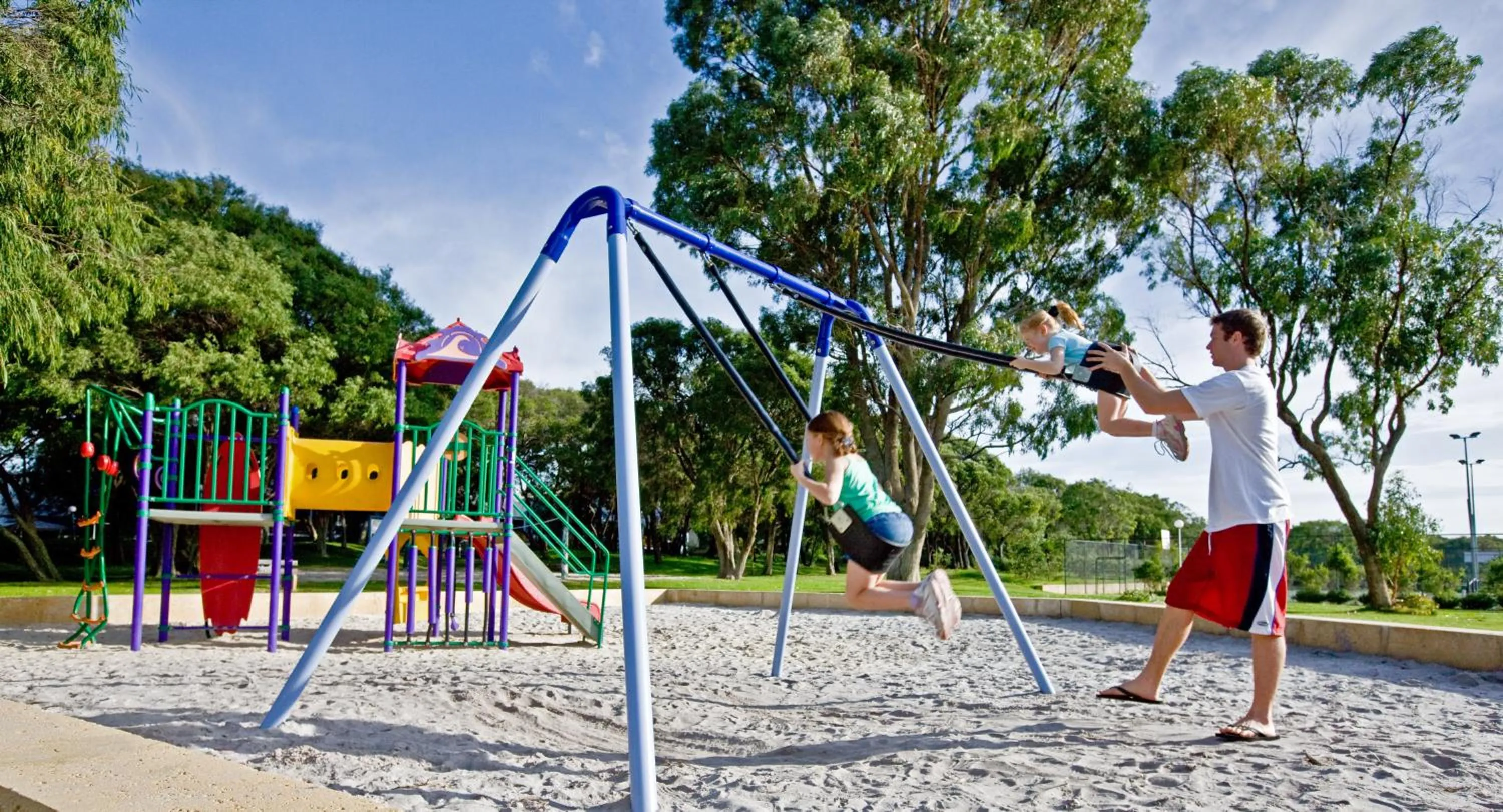 Children play ground in Broadwater Resort WA Tourism Awards 2025 Gold Winner