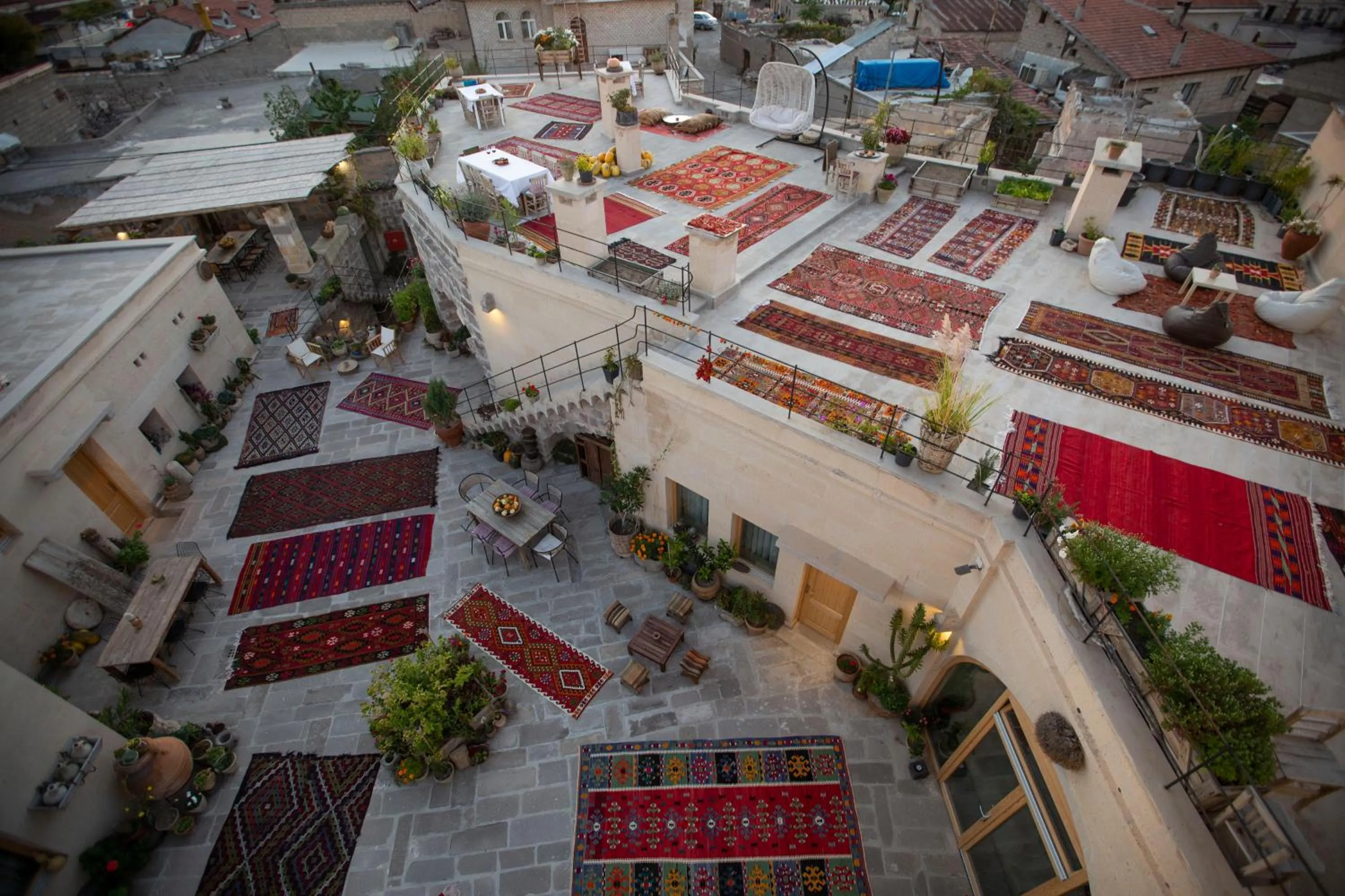 Bird's eye view in Maze Of Cappadocia Hotel