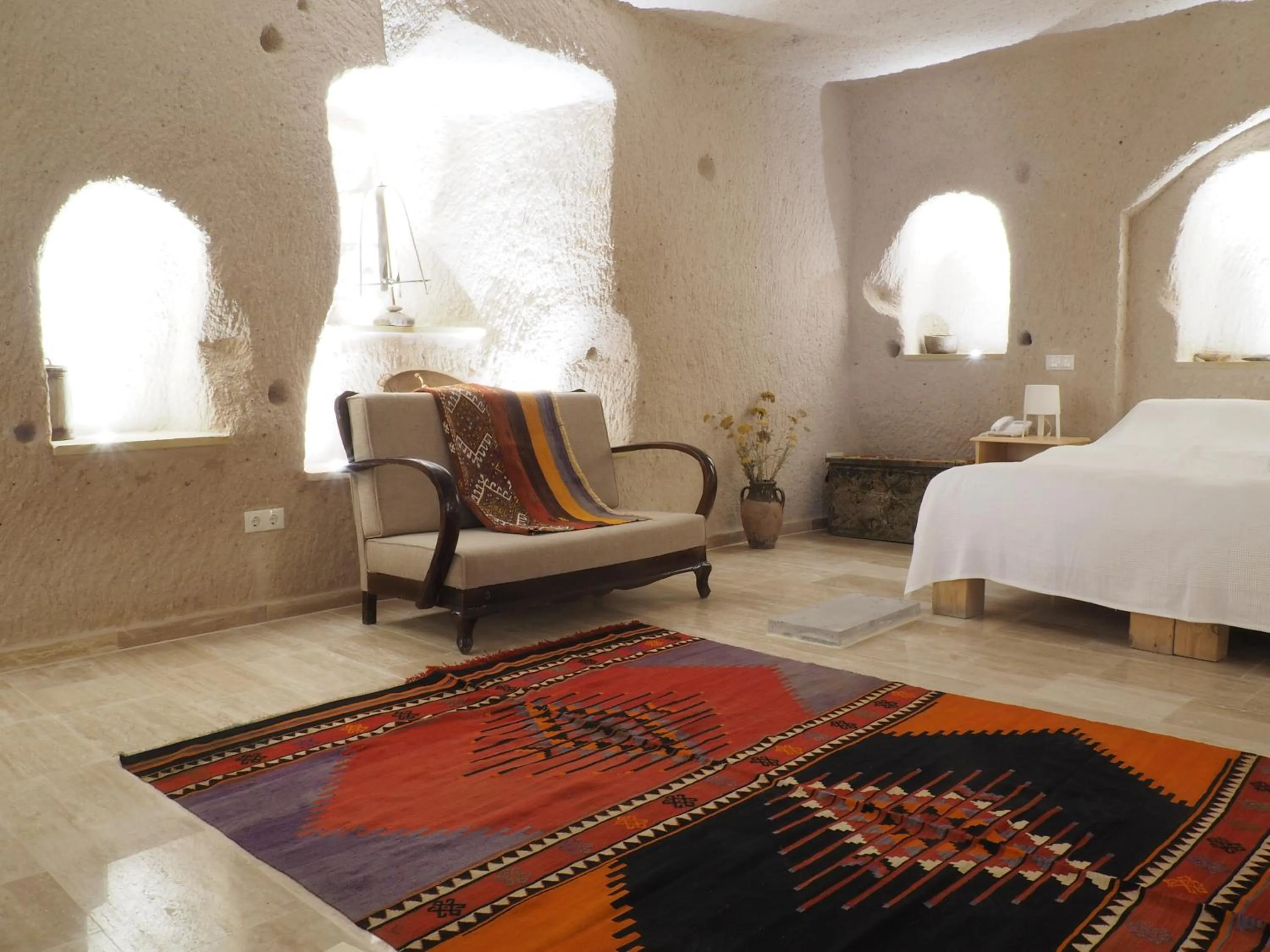 Night, Bed in Maze Of Cappadocia Hotel