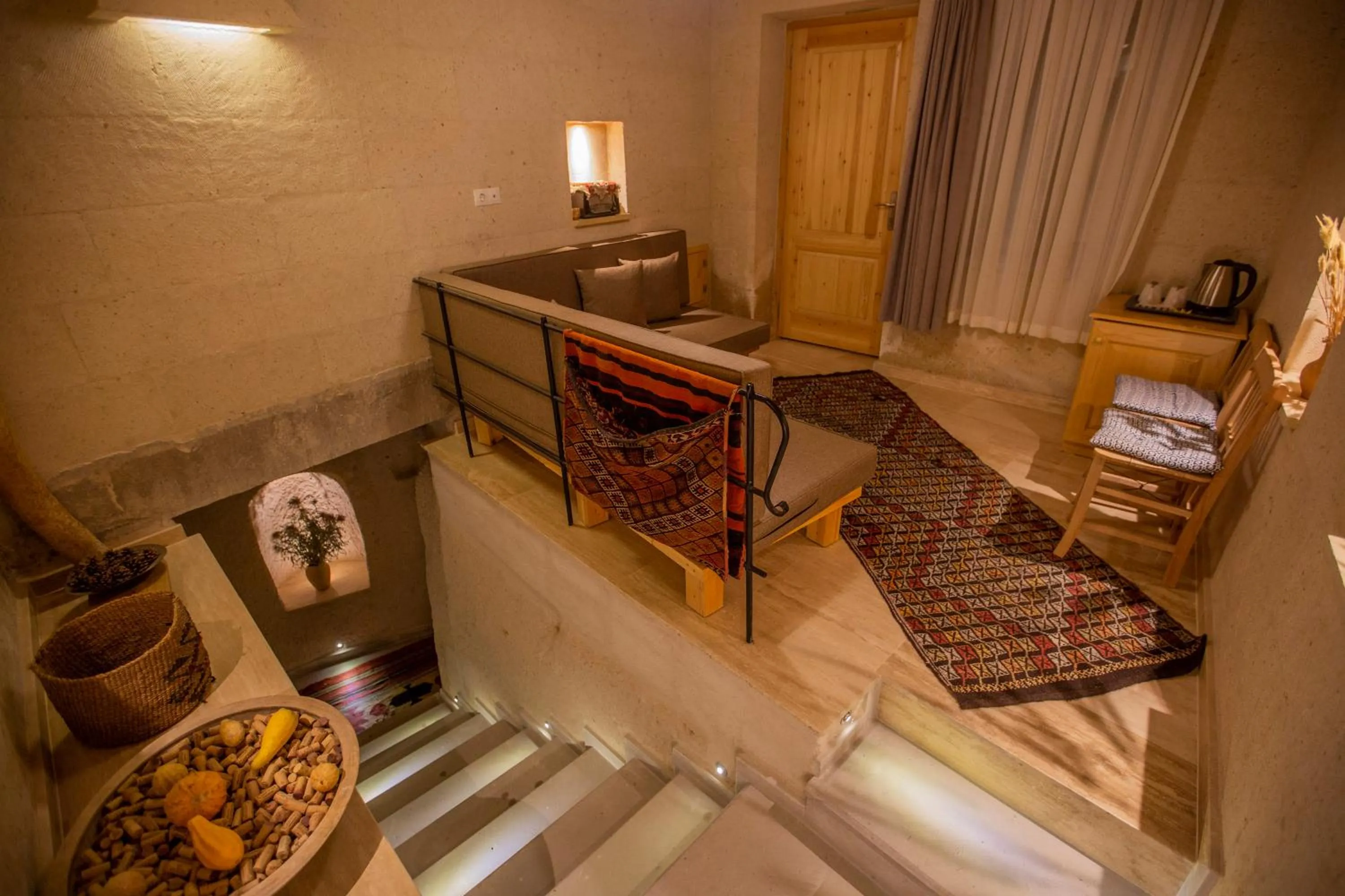 Living room in Maze Of Cappadocia Hotel