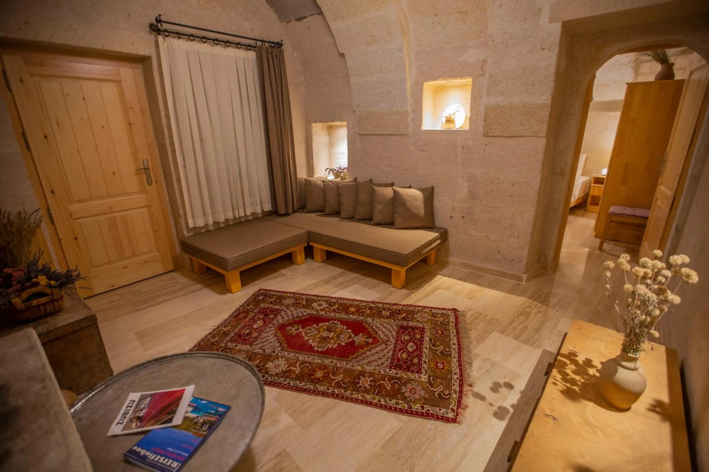 Living room in Maze Of Cappadocia Hotel