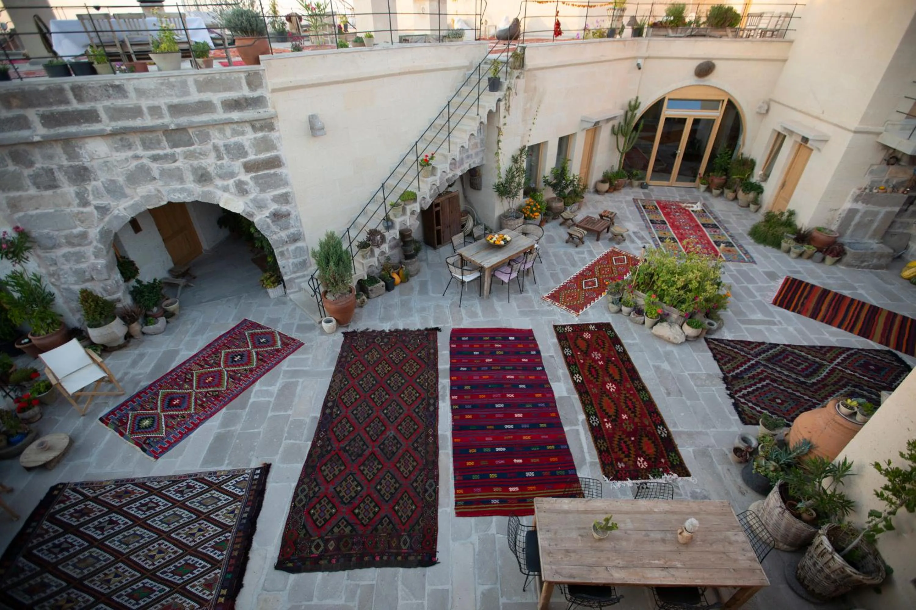 Garden view in Maze Of Cappadocia Hotel