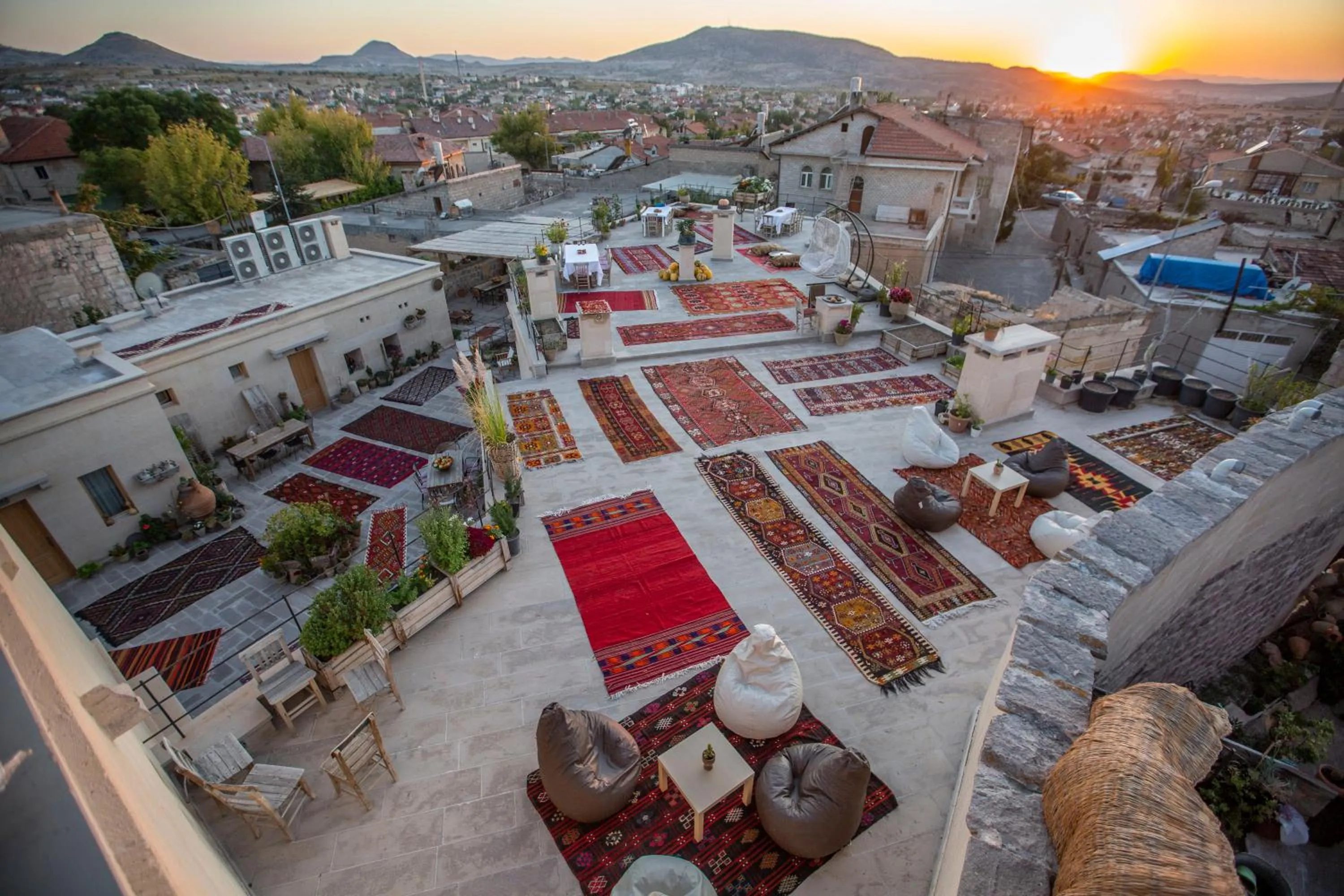 Bird's eye view in Maze Of Cappadocia Hotel