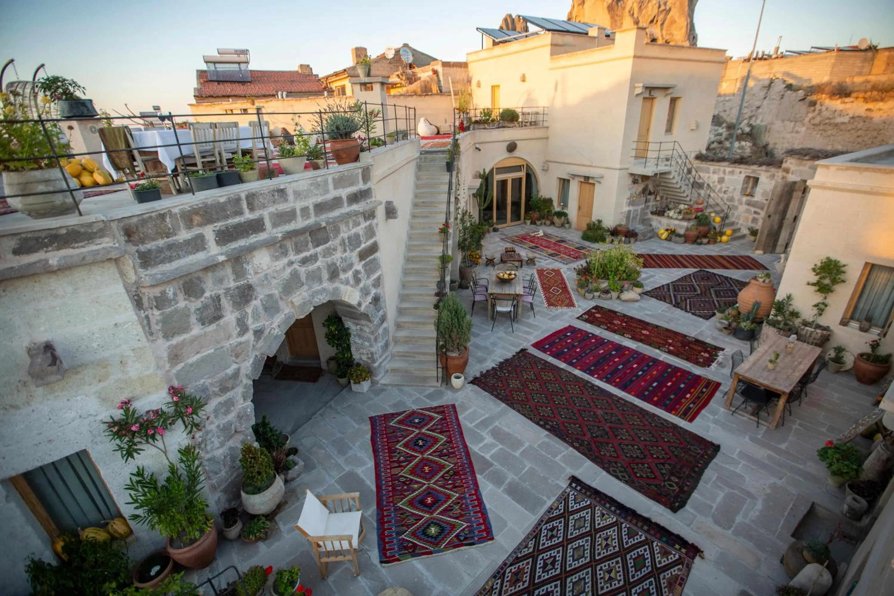 Garden view in Maze Of Cappadocia Hotel