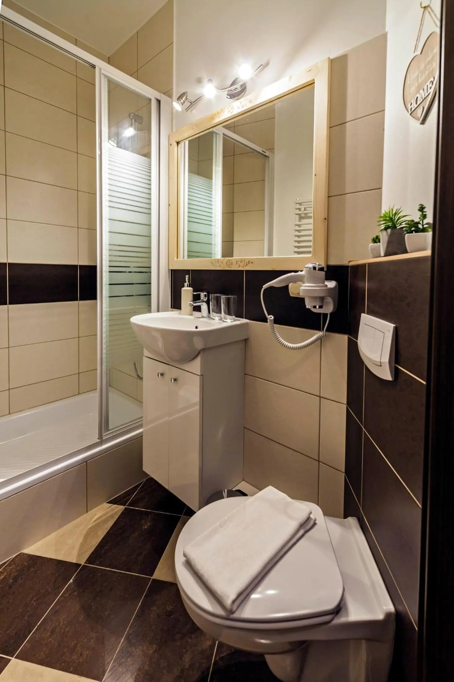 Bathroom in Willa Mecenasówka