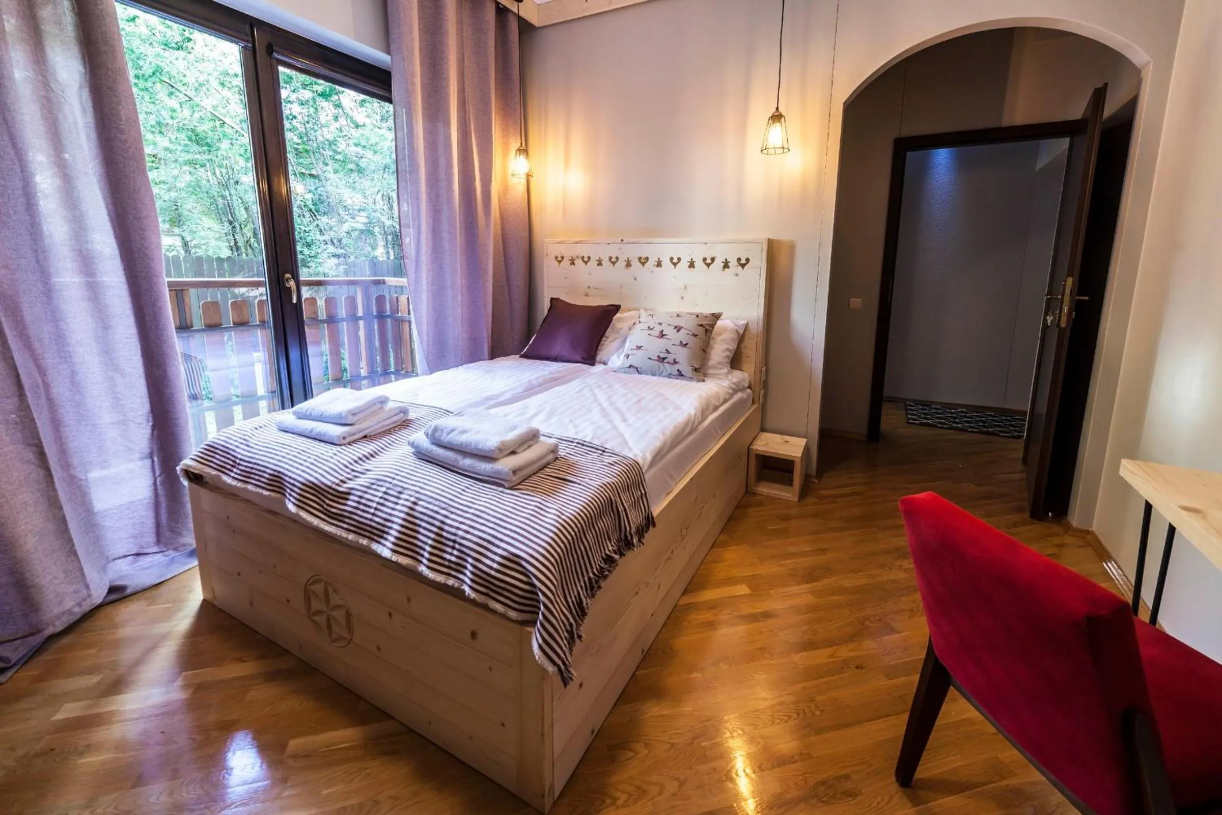 Bed in Willa Mecenasówka