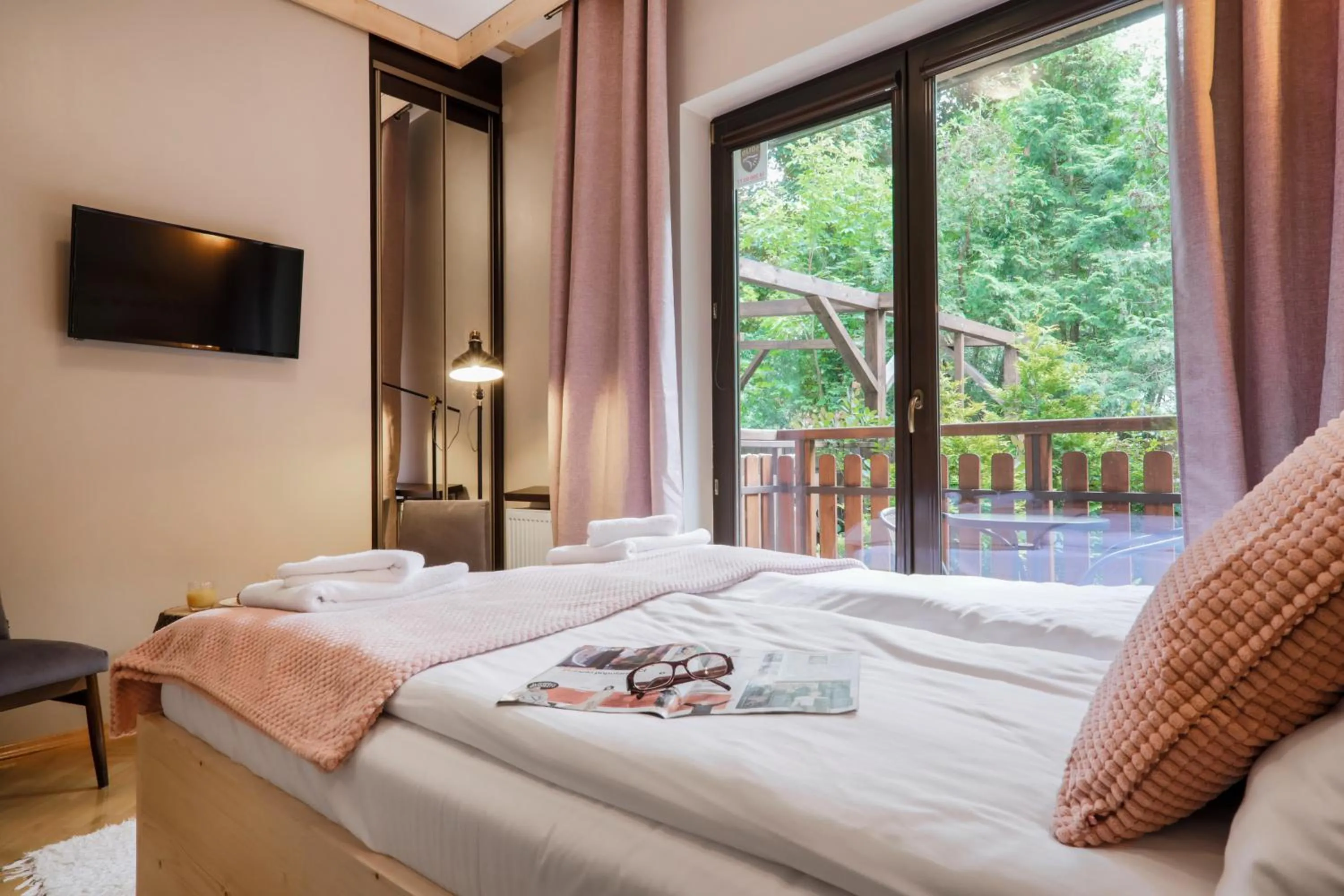 Bed in Willa Mecenasówka