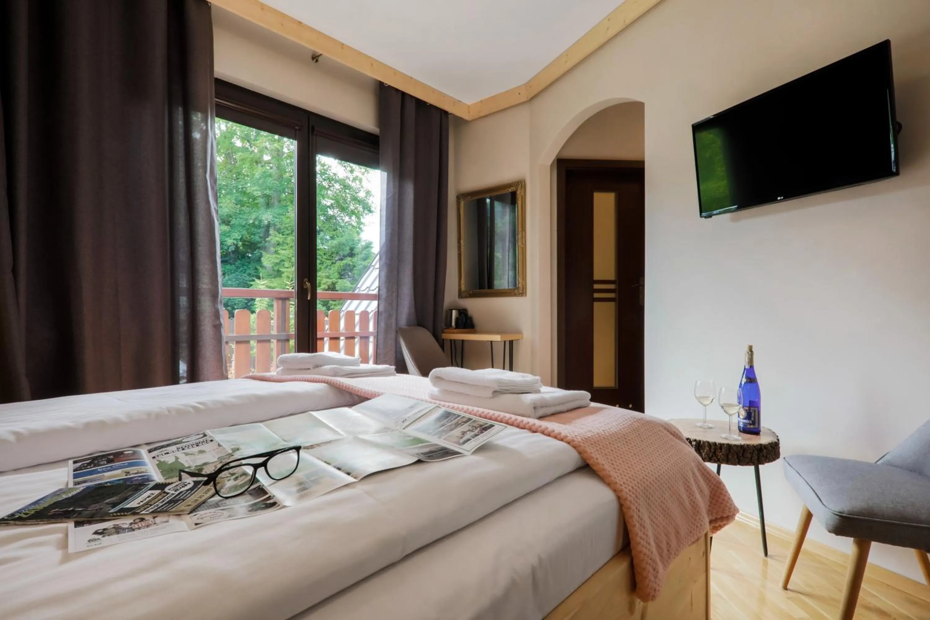 Bed in Willa Mecenasówka