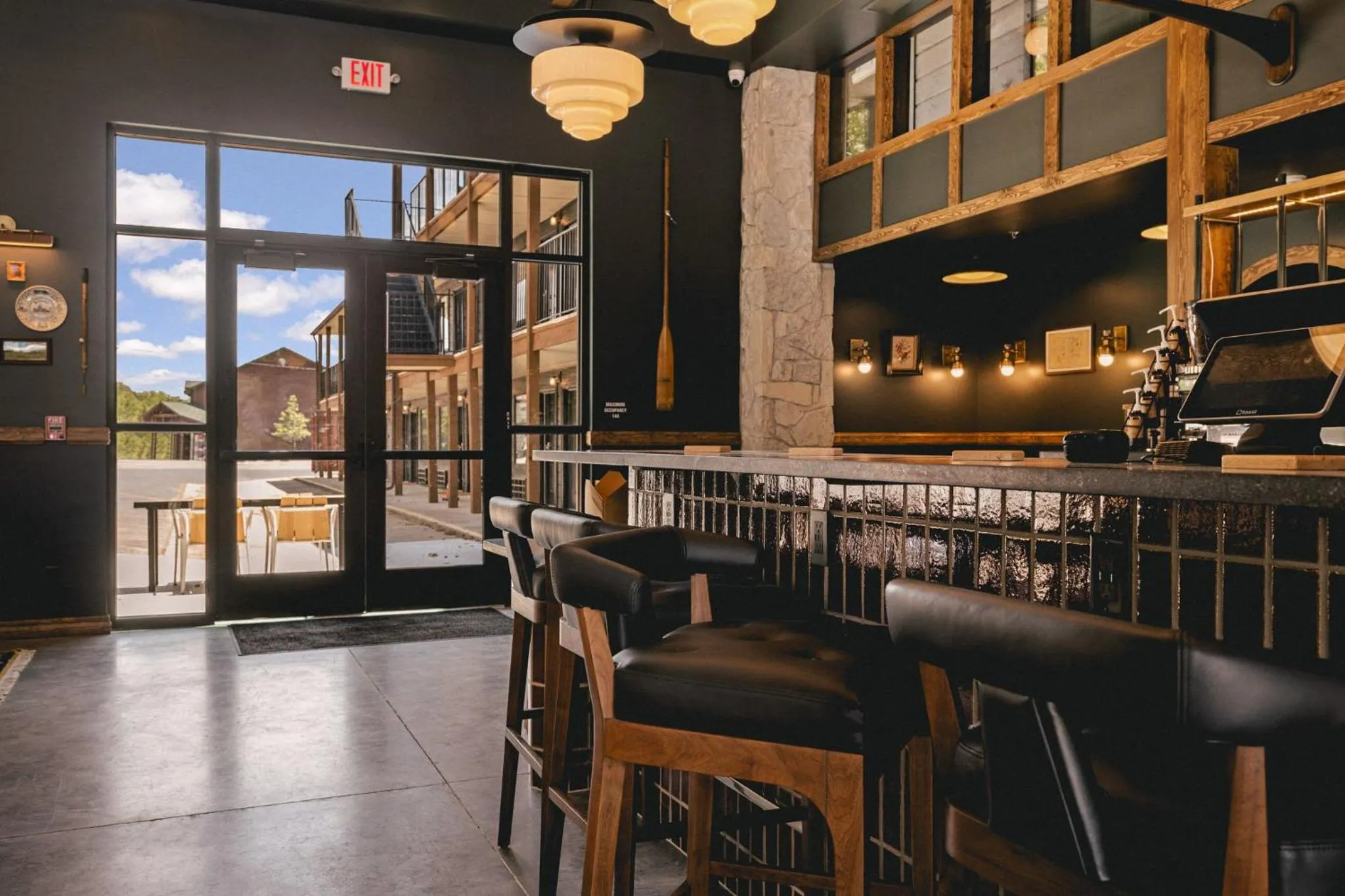 Lobby or reception in The Ozarker Lodge