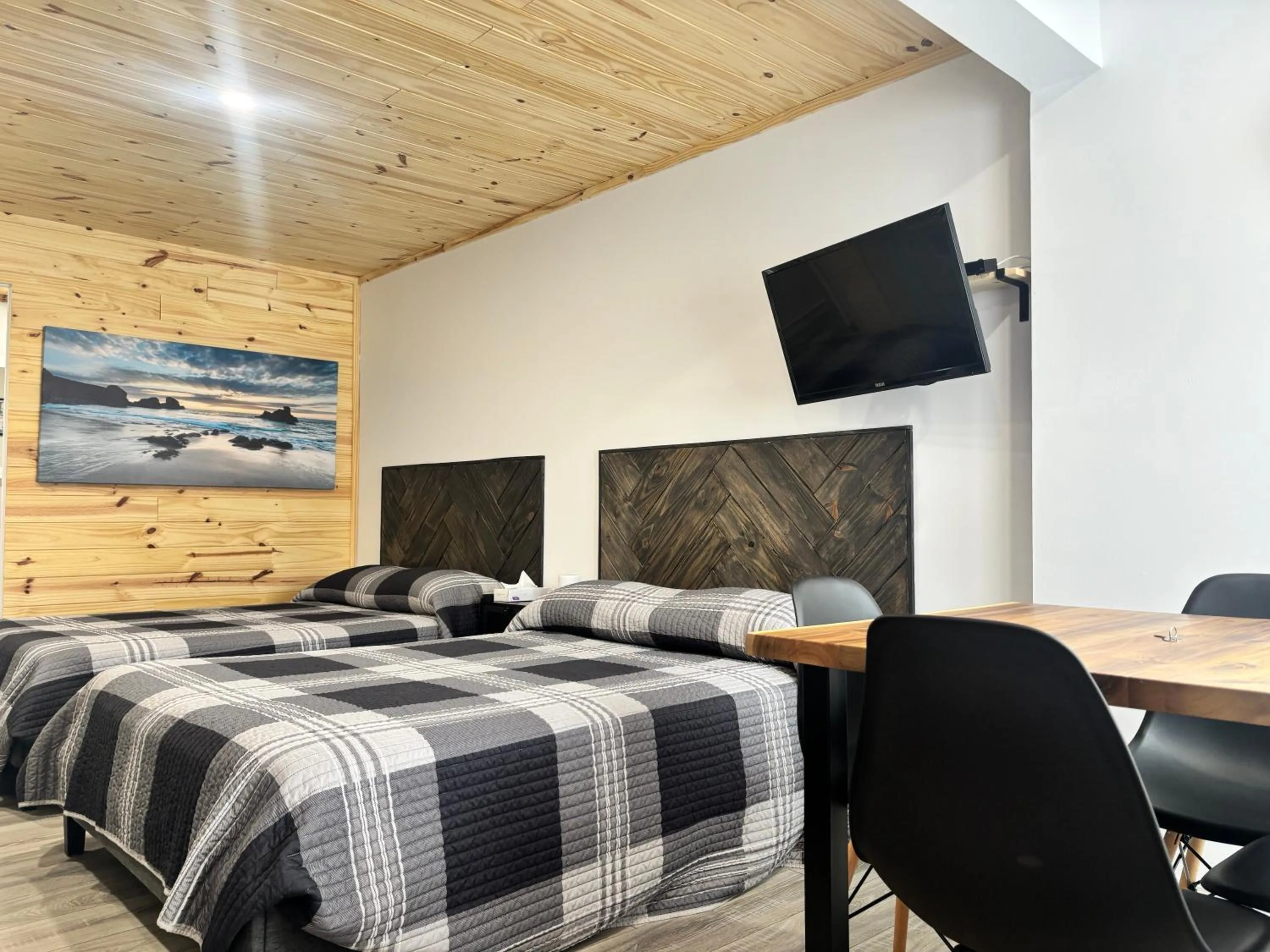 Bedroom, Bed in Les studios de la mer