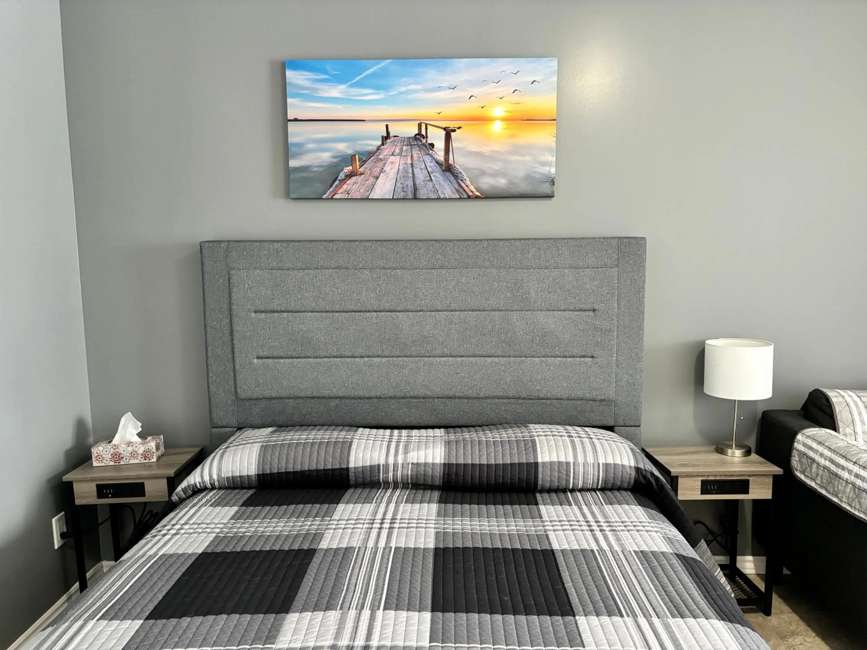 Bed in Les studios de la mer